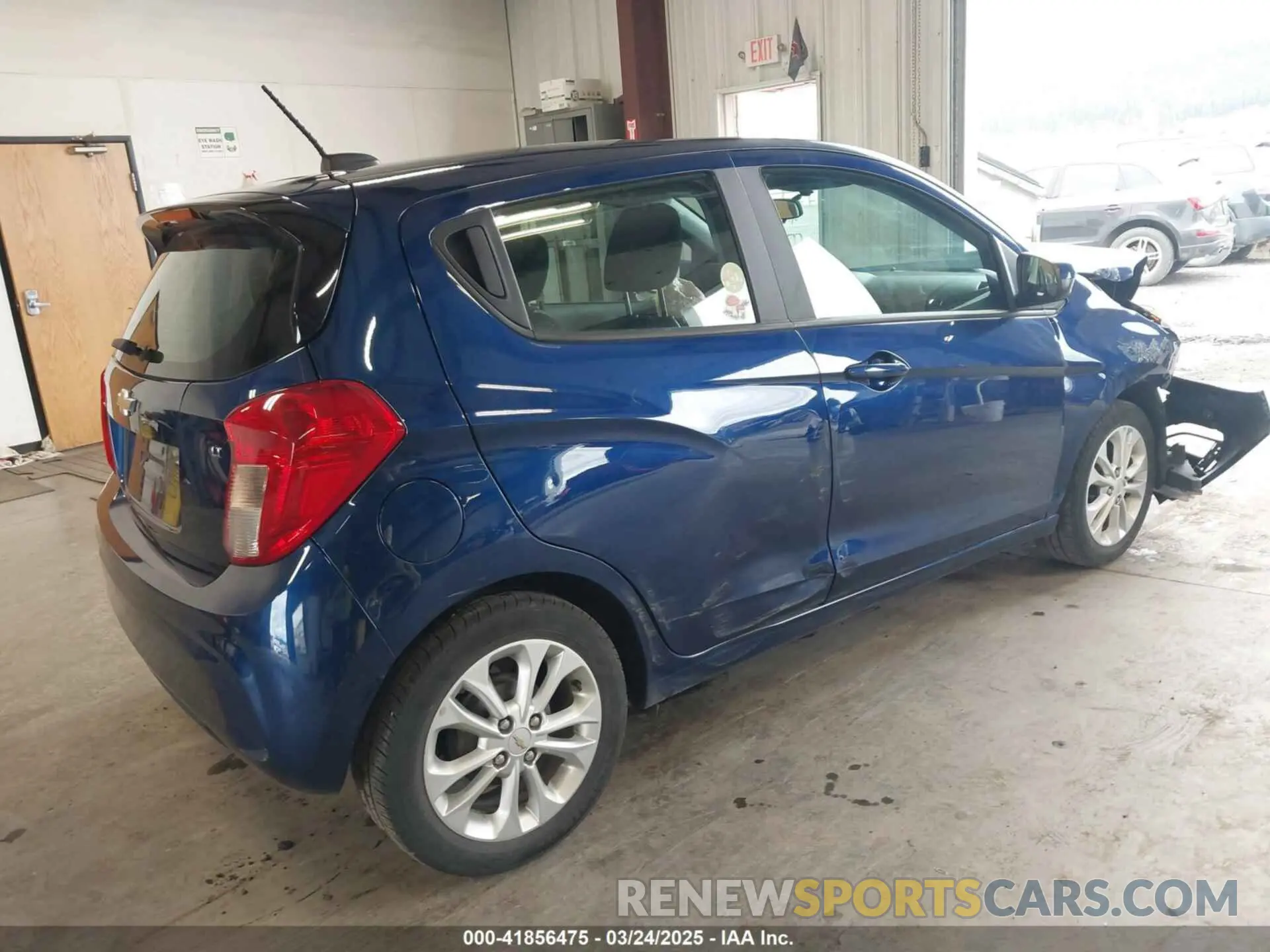 4 fotografías del automóvil dañado KL8CD6SA4NC023998 CHEVROLET SPARK 2022