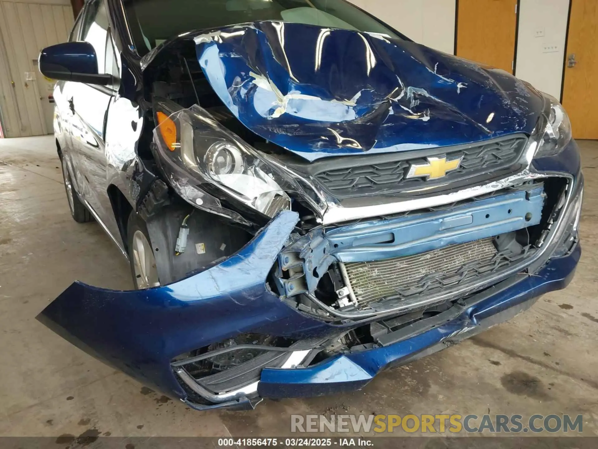 6 fotografías del automóvil dañado KL8CD6SA4NC023998 CHEVROLET SPARK 2022