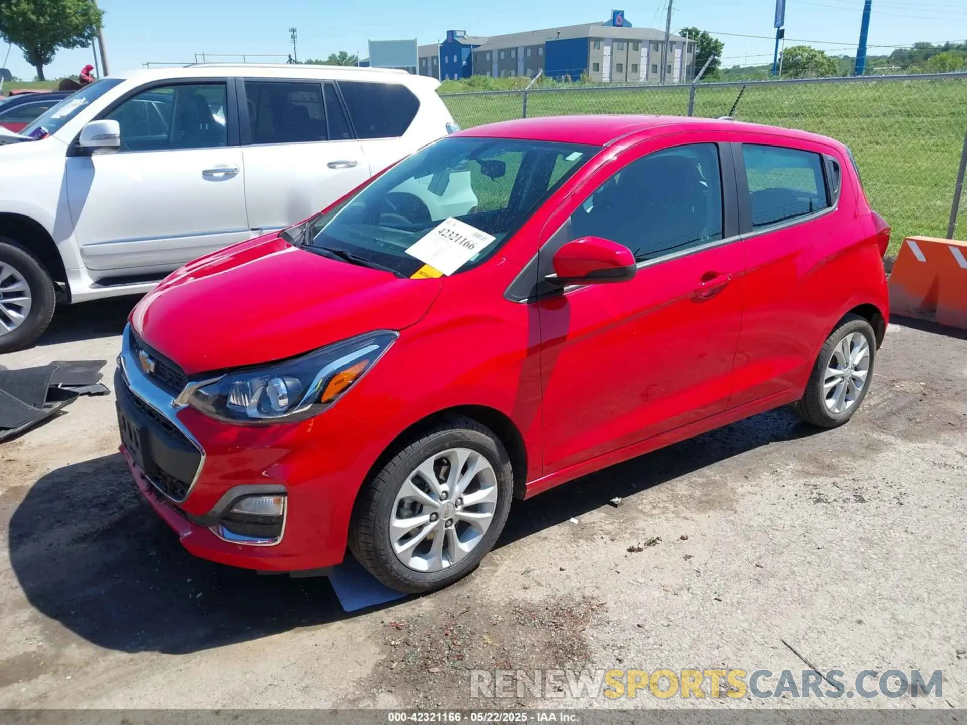 2 fotografías del automóvil dañado KL8CD6SA5NC033262 CHEVROLET SPARK 2022