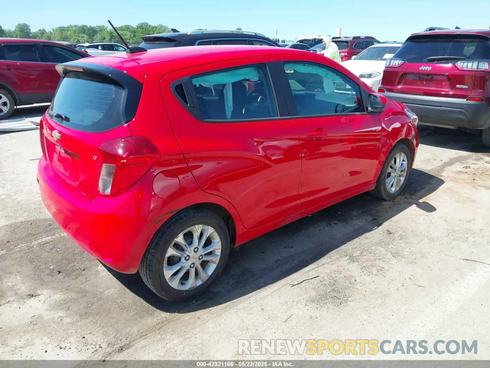 4 fotografías del automóvil dañado KL8CD6SA5NC033262 CHEVROLET SPARK 2022