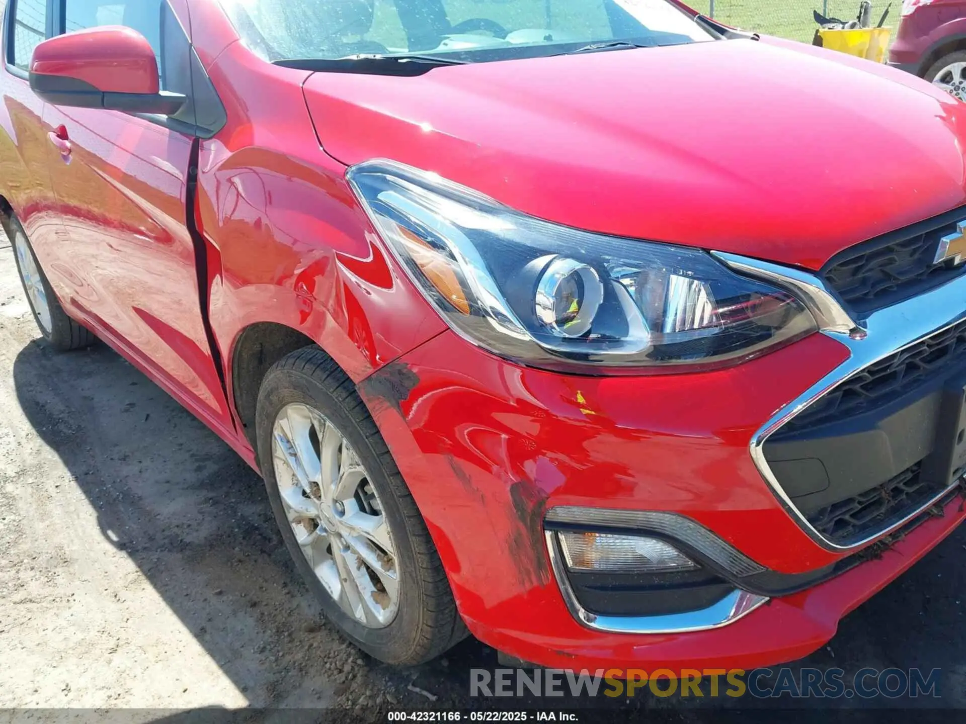 6 fotografías del automóvil dañado KL8CD6SA5NC033262 CHEVROLET SPARK 2022