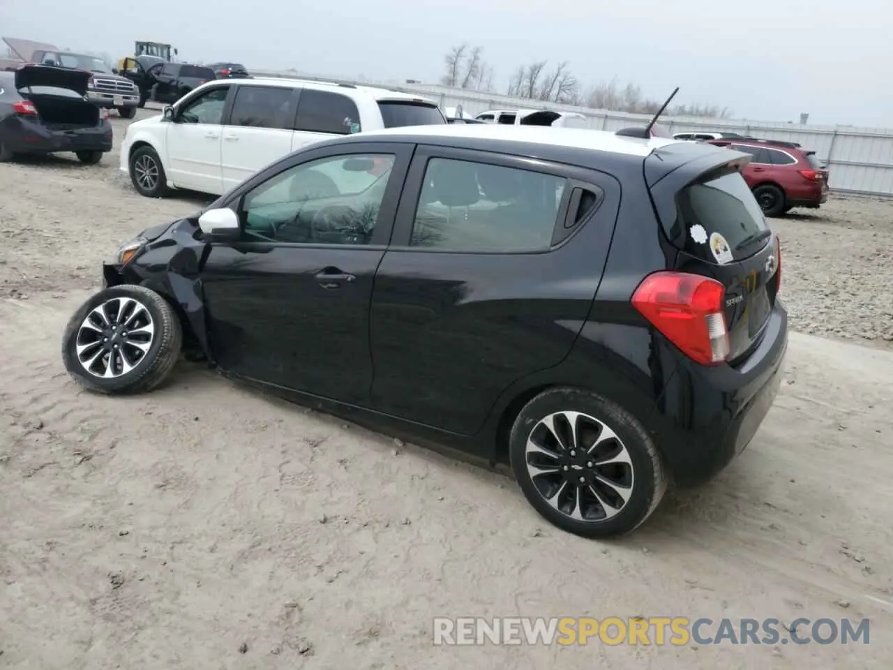 2 fotografías del automóvil dañado KL8CD6SA5NC039157 CHEVROLET SPARK 2022