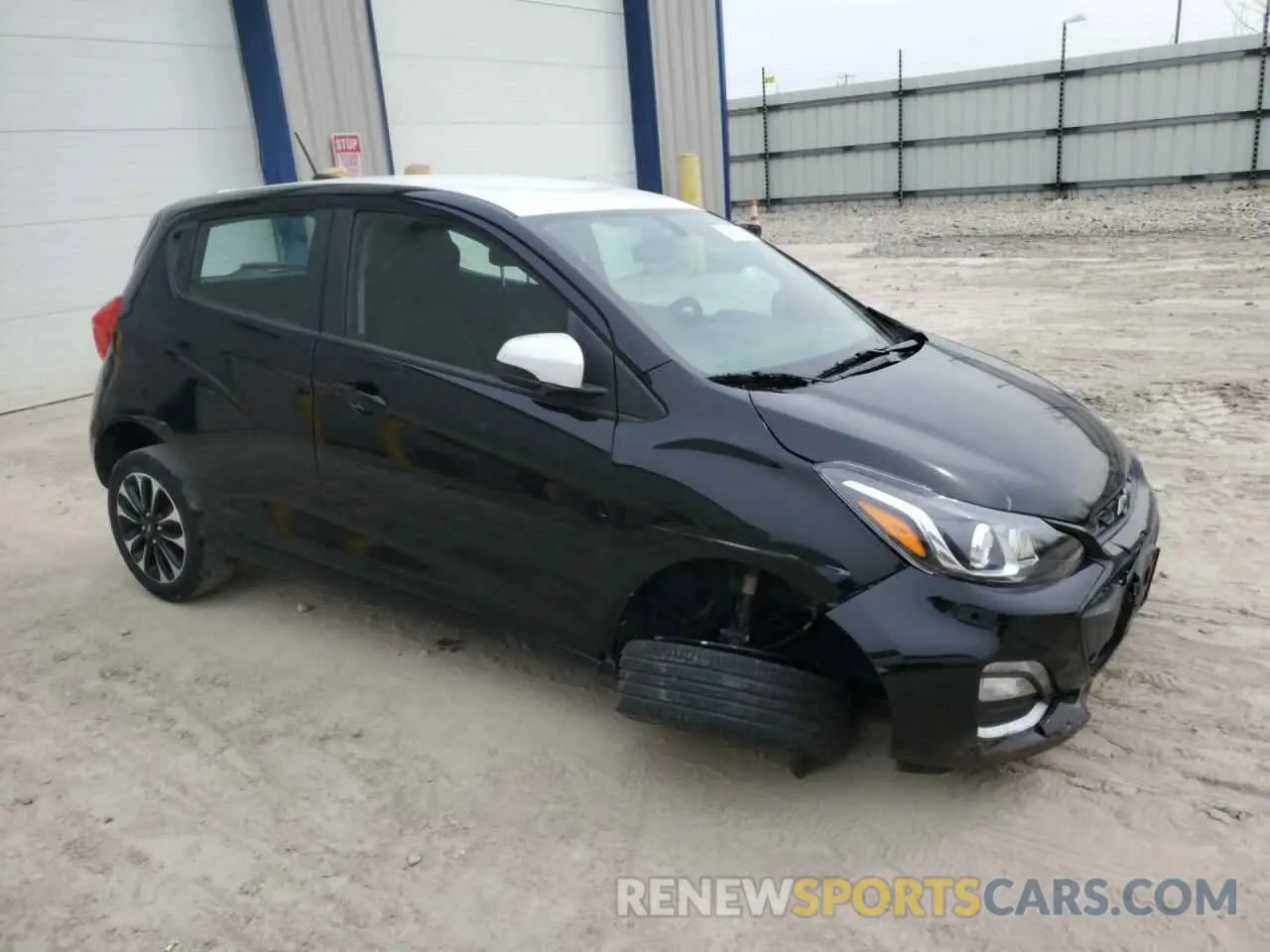 4 fotografías del automóvil dañado KL8CD6SA5NC039157 CHEVROLET SPARK 2022