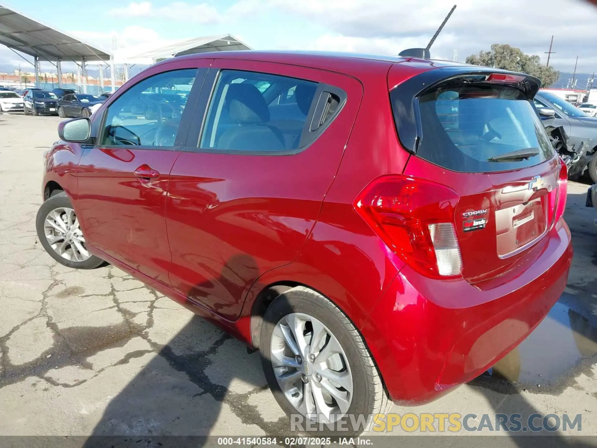 3 fotografías del automóvil dañado KL8CD6SA5NC042205 CHEVROLET SPARK 2022