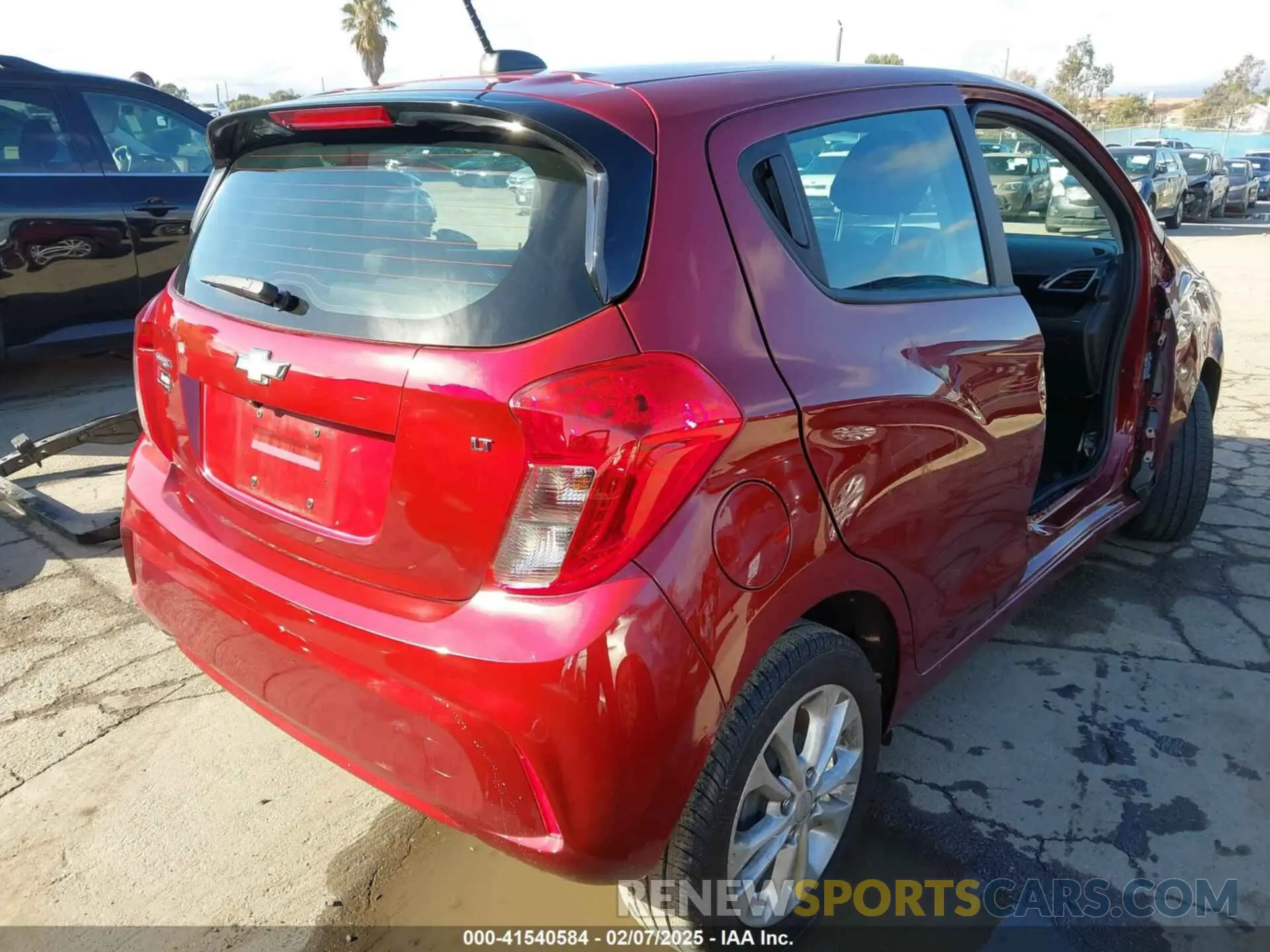 4 fotografías del automóvil dañado KL8CD6SA5NC042205 CHEVROLET SPARK 2022