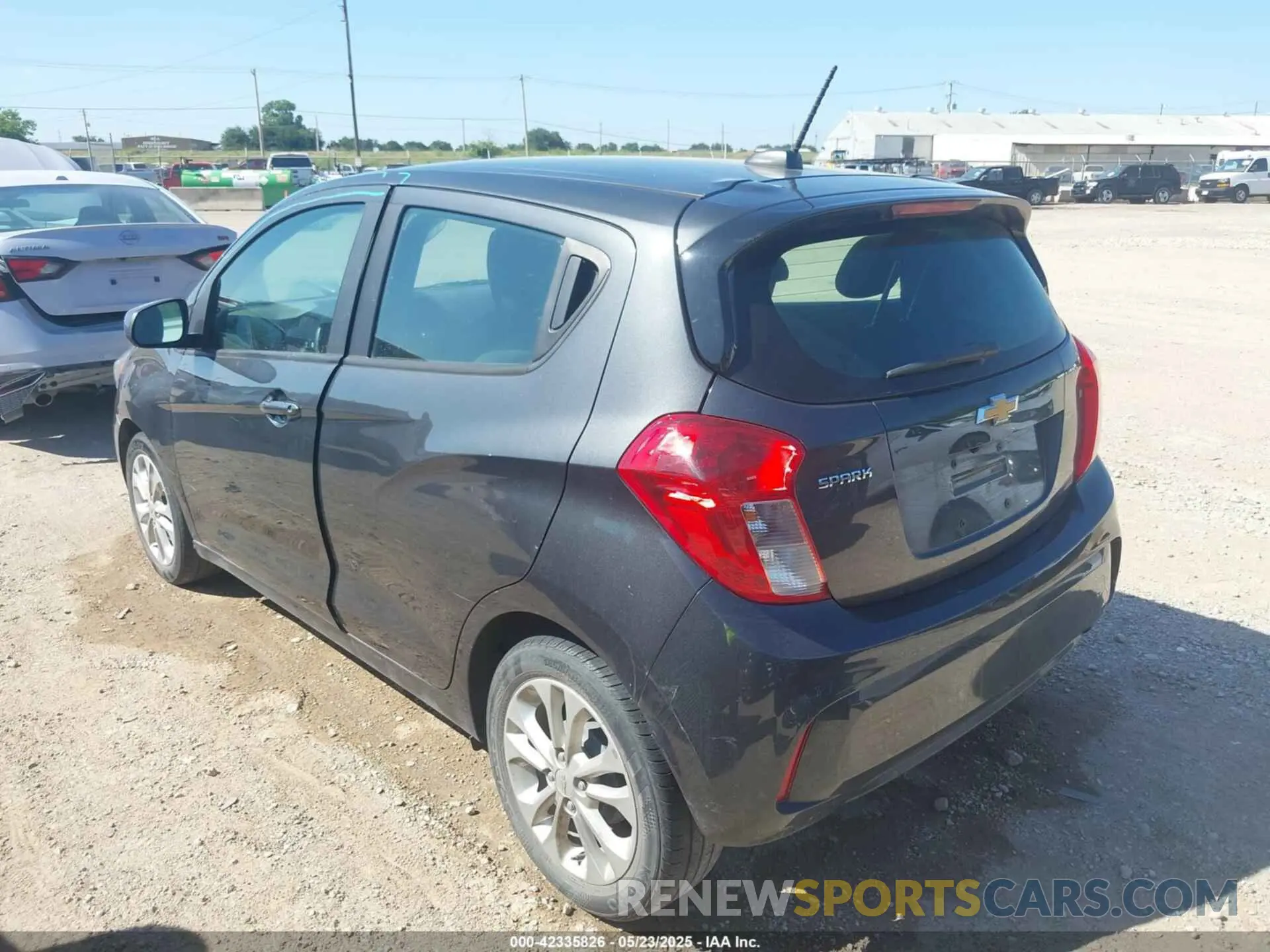 3 fotografías del automóvil dañado KL8CD6SA6NC010556 CHEVROLET SPARK 2022