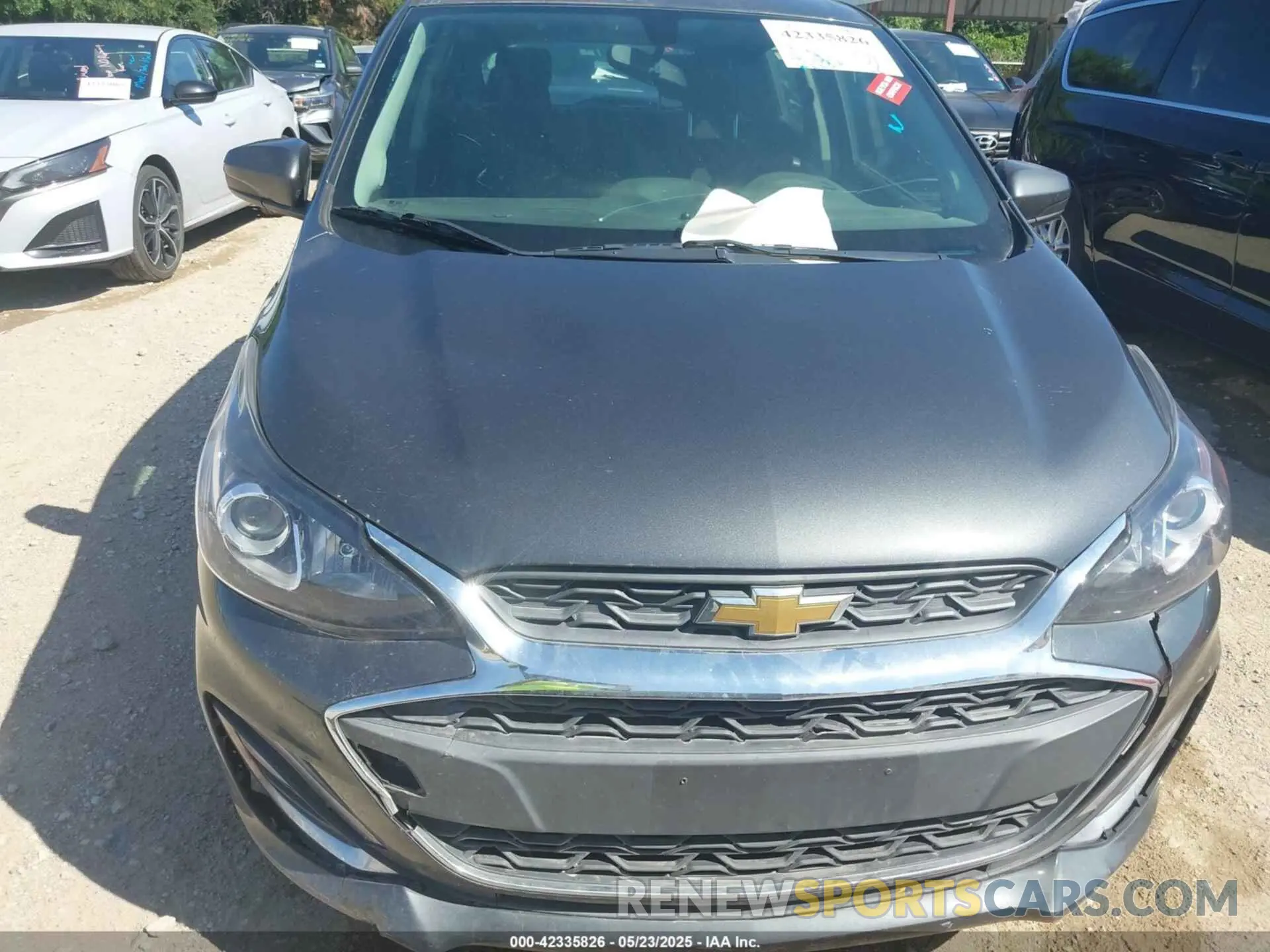 6 fotografías del automóvil dañado KL8CD6SA6NC010556 CHEVROLET SPARK 2022