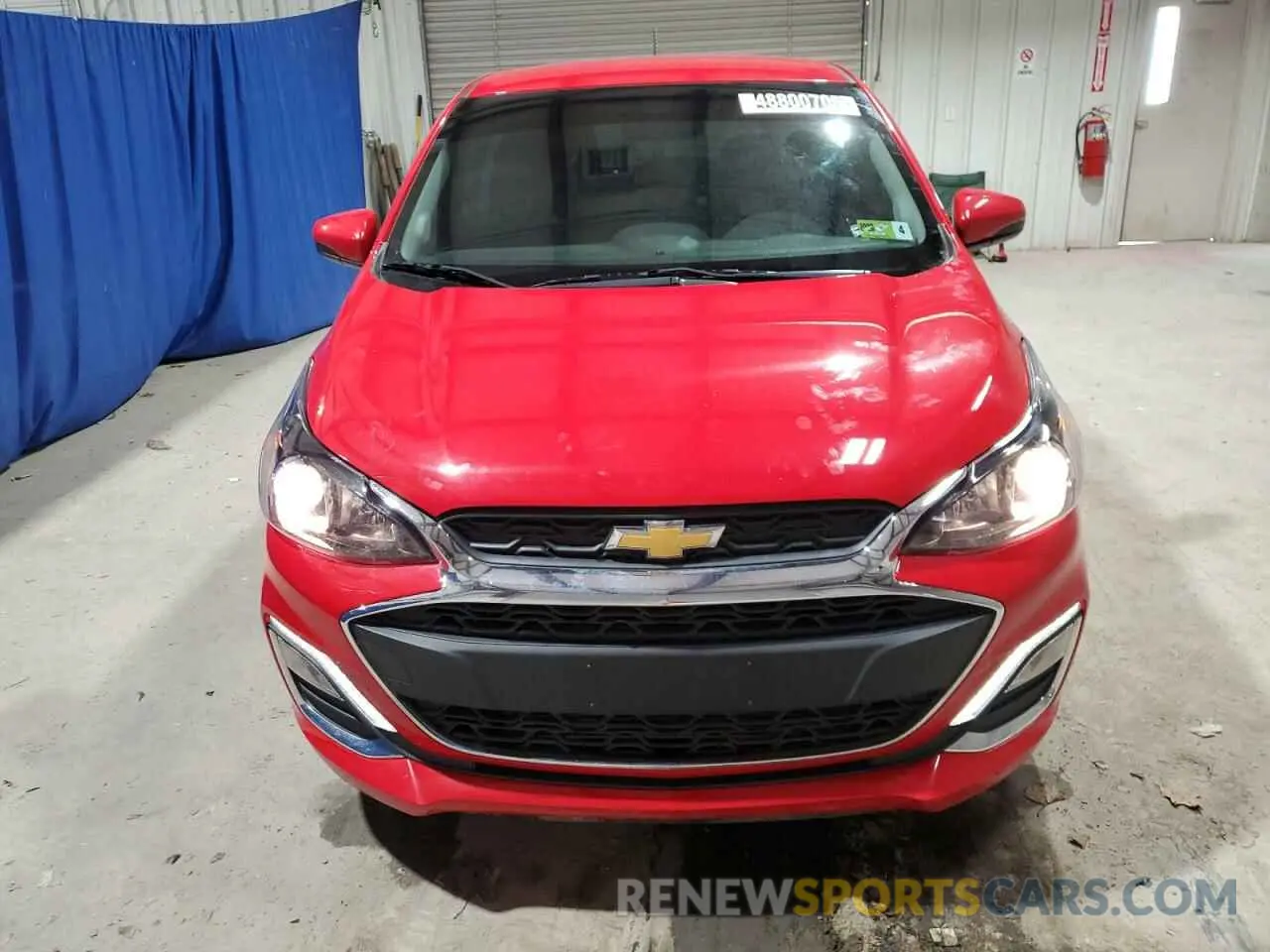 5 fotografías del automóvil dañado KL8CD6SA6NC011559 CHEVROLET SPARK 2022
