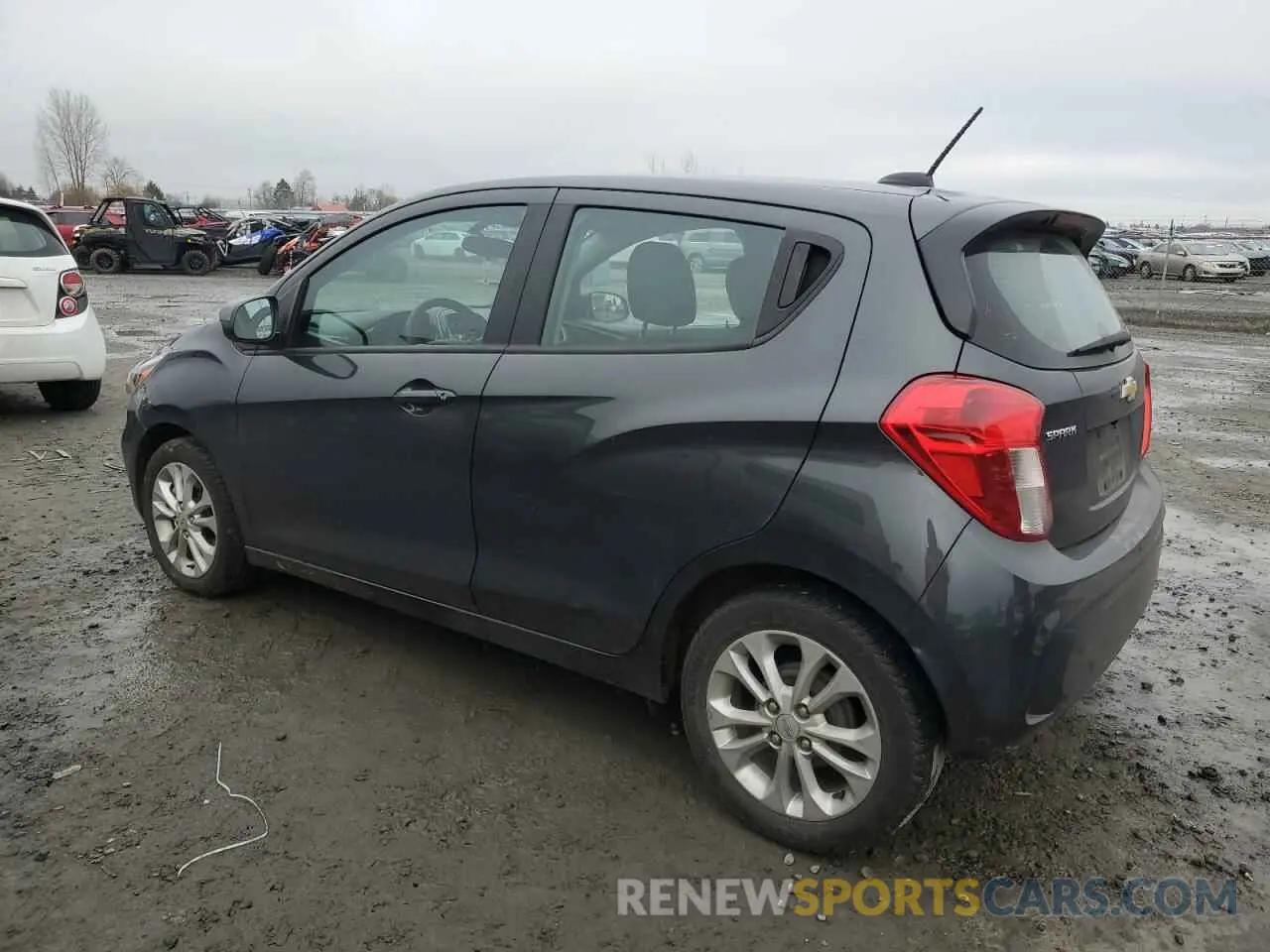 2 fotografías del automóvil dañado KL8CD6SA6NC027695 CHEVROLET SPARK 2022