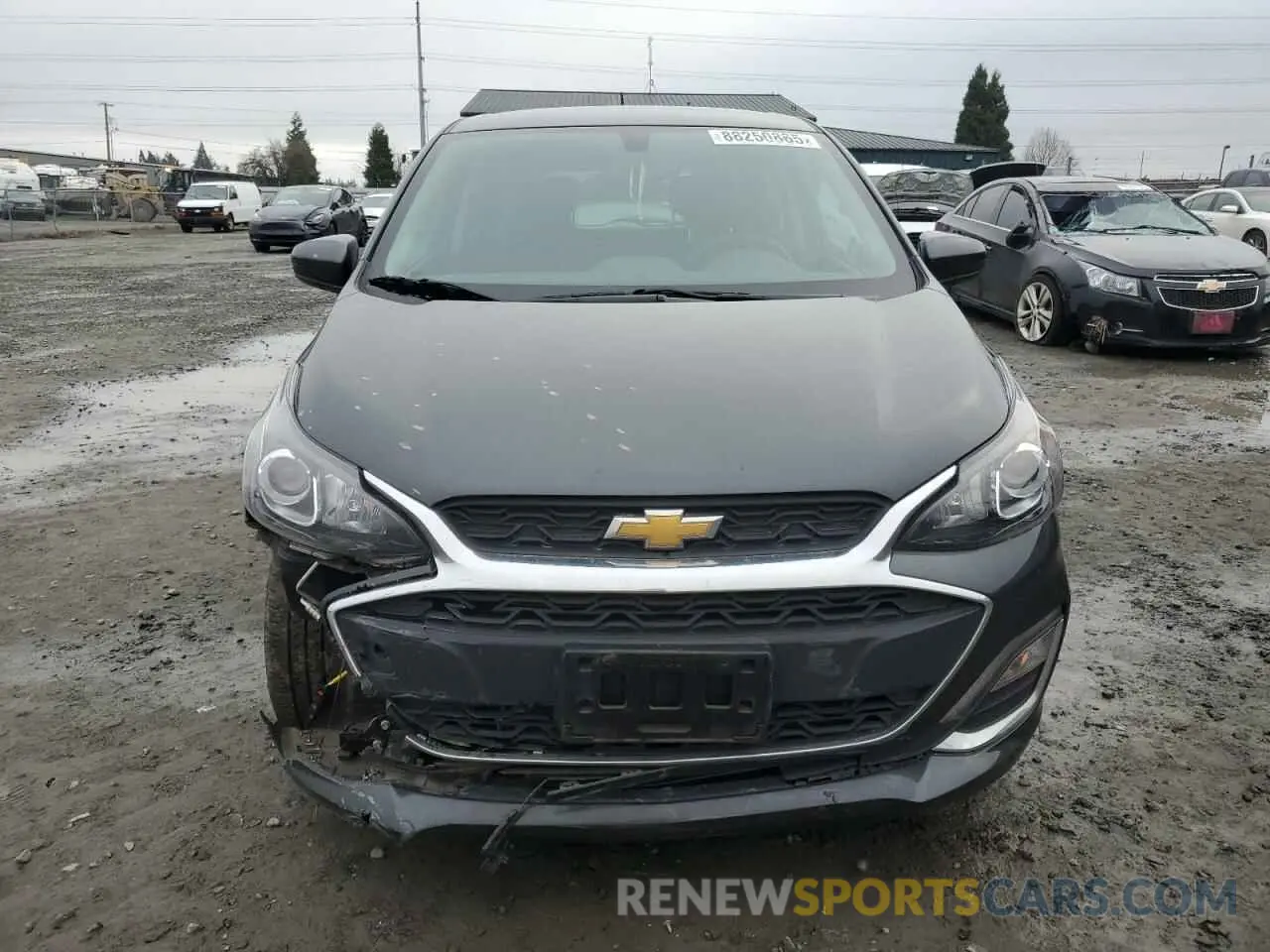 5 fotografías del automóvil dañado KL8CD6SA6NC027695 CHEVROLET SPARK 2022
