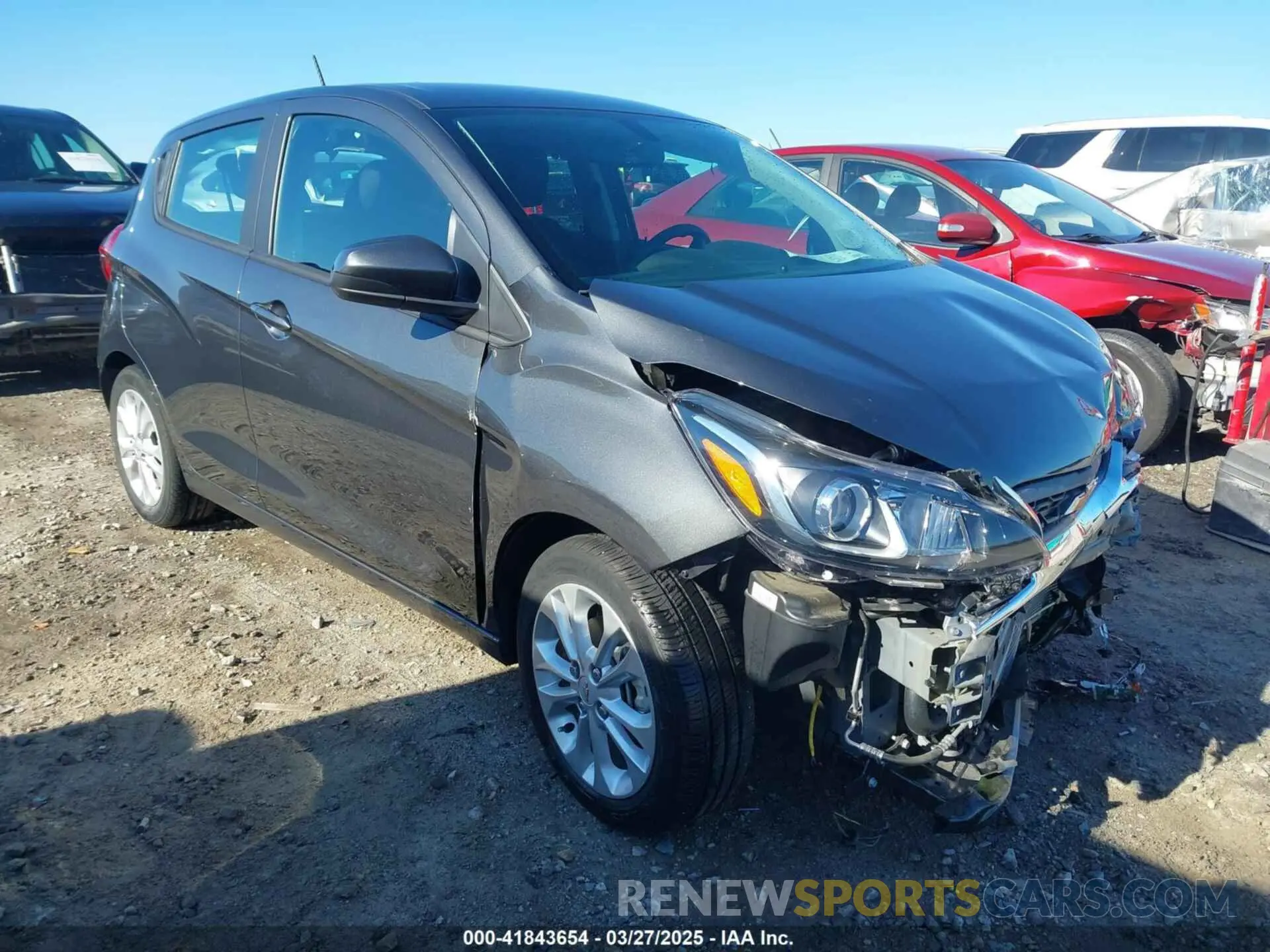1 fotografías del automóvil dañado KL8CD6SA7NC035398 CHEVROLET SPARK 2022