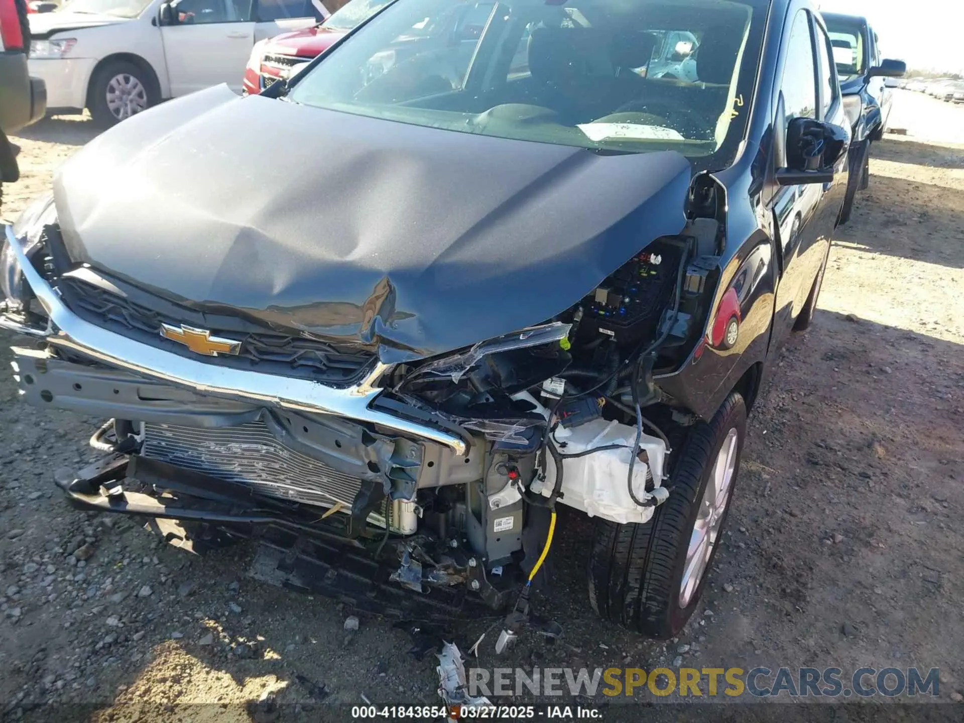 6 fotografías del automóvil dañado KL8CD6SA7NC035398 CHEVROLET SPARK 2022