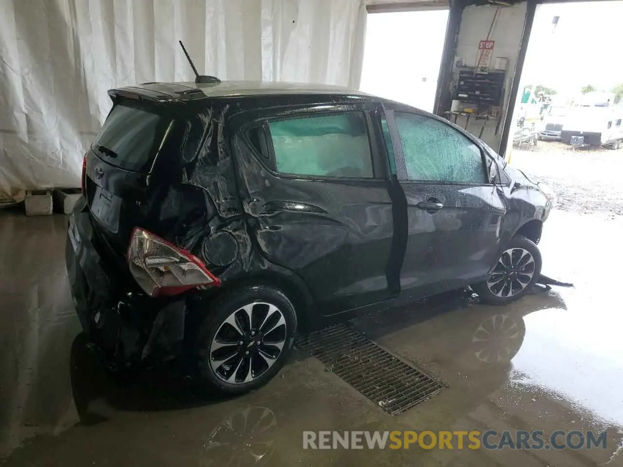 3 fotografías del automóvil dañado KL8CD6SA9NC025603 CHEVROLET SPARK 2022