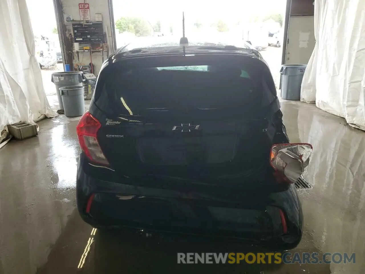 6 fotografías del automóvil dañado KL8CD6SA9NC025603 CHEVROLET SPARK 2022