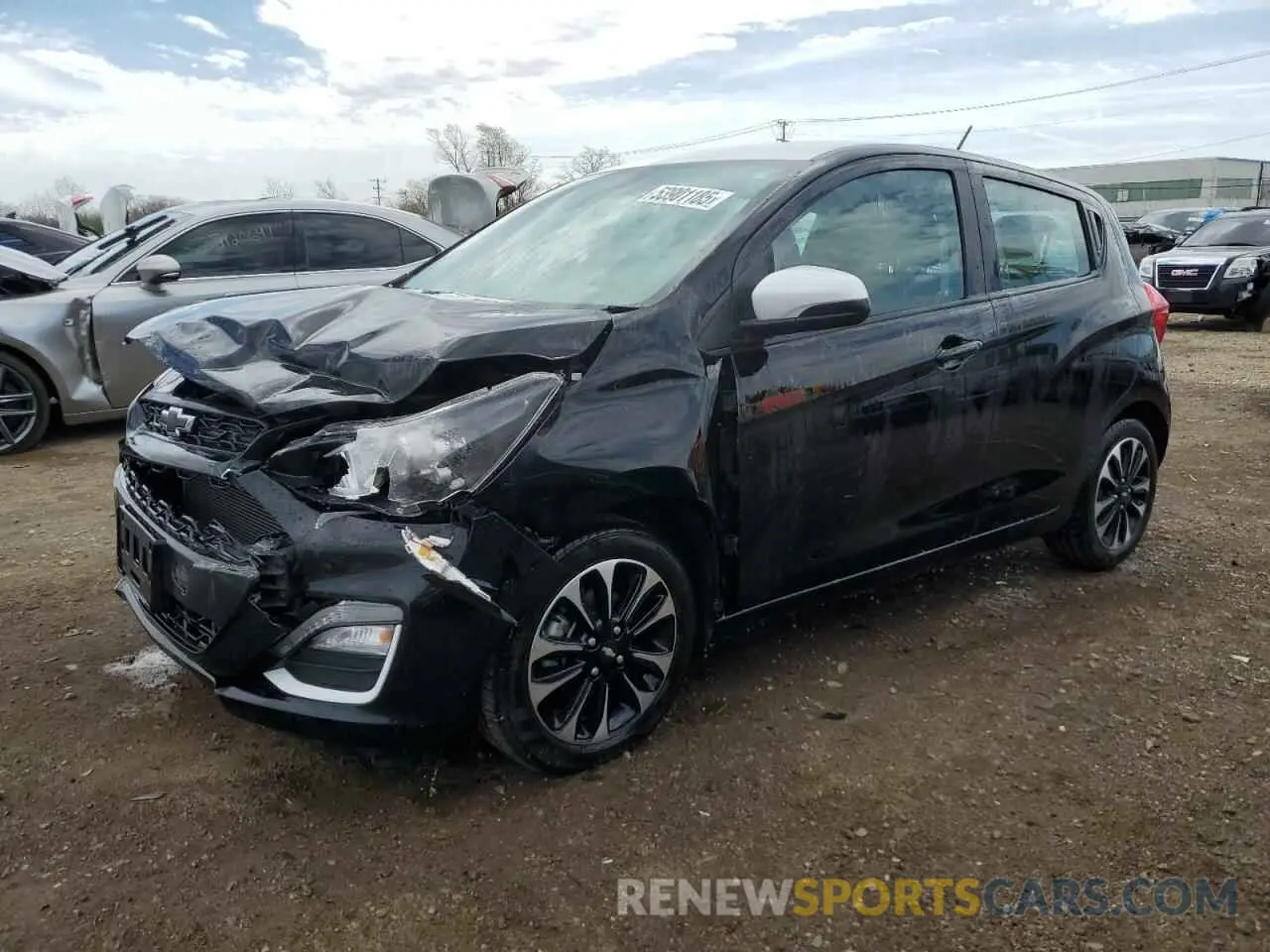 1 fotografías del automóvil dañado KL8CD6SA9NC039534 CHEVROLET SPARK 2022