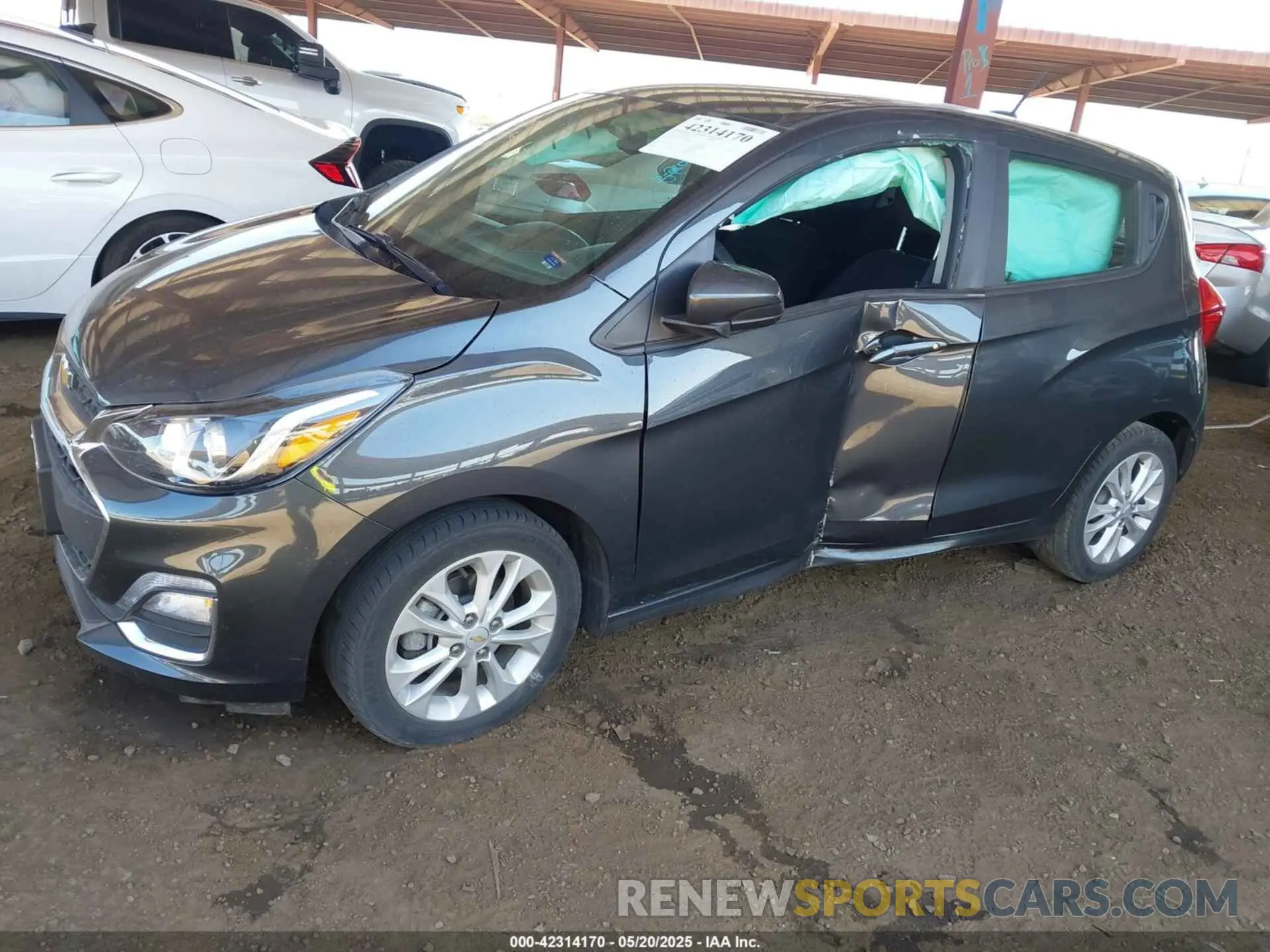 2 fotografías del automóvil dañado KL8CD6SAXNC028042 CHEVROLET SPARK 2022