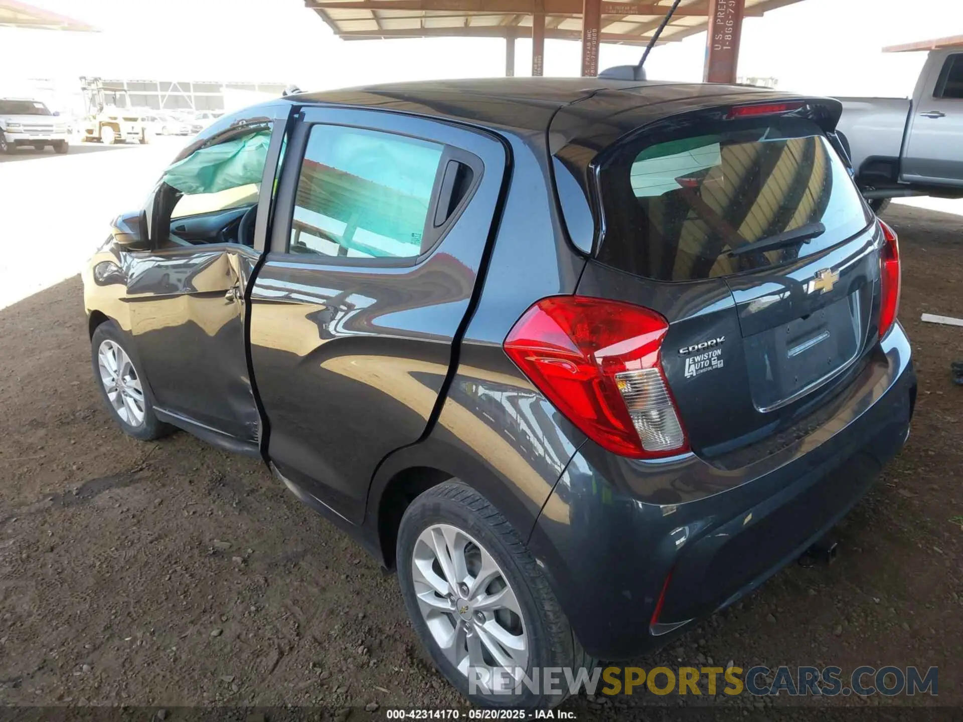 3 fotografías del automóvil dañado KL8CD6SAXNC028042 CHEVROLET SPARK 2022