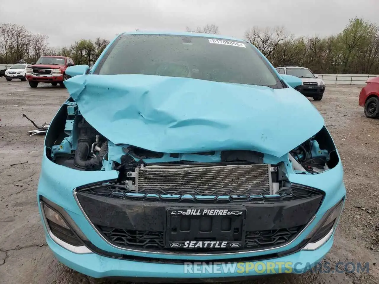 5 fotografías del automóvil dañado KL8CD6SAXNC031541 CHEVROLET SPARK 2022