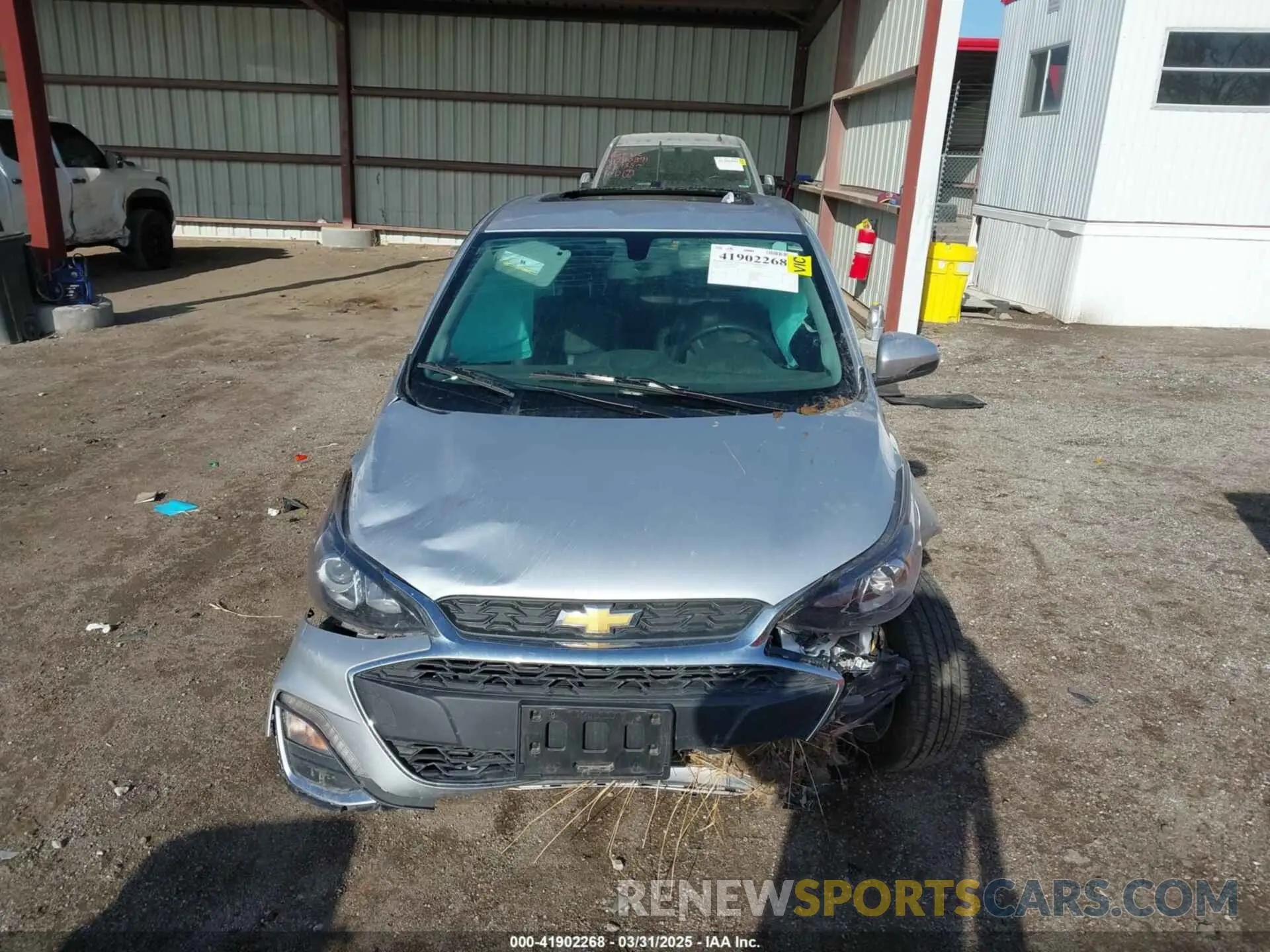 12 fotografías del automóvil dañado KL8CF6SA1NC014721 CHEVROLET SPARK 2022
