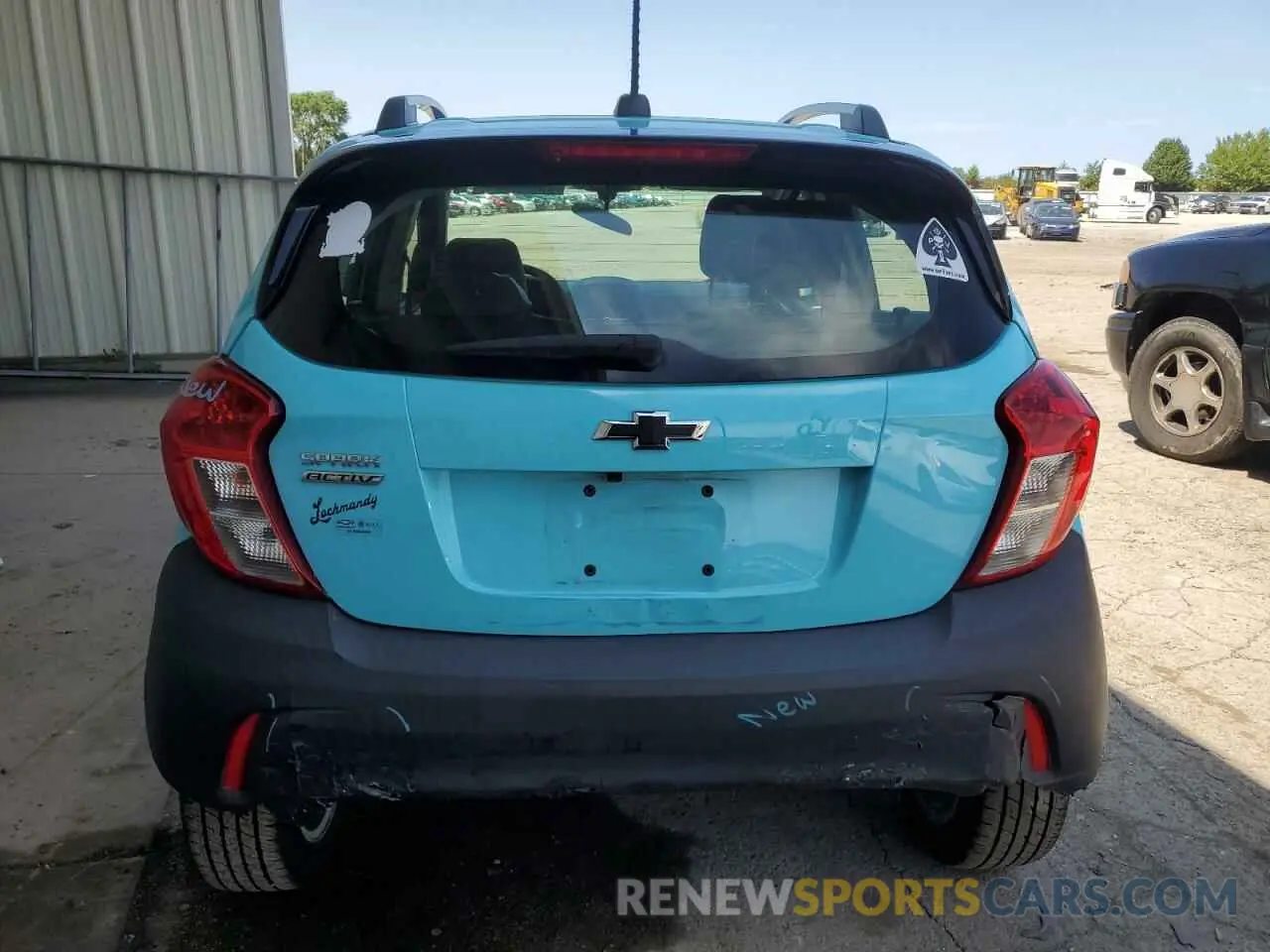 6 fotografías del automóvil dañado KL8CH6SA5NC027711 CHEVROLET SPARK 2022