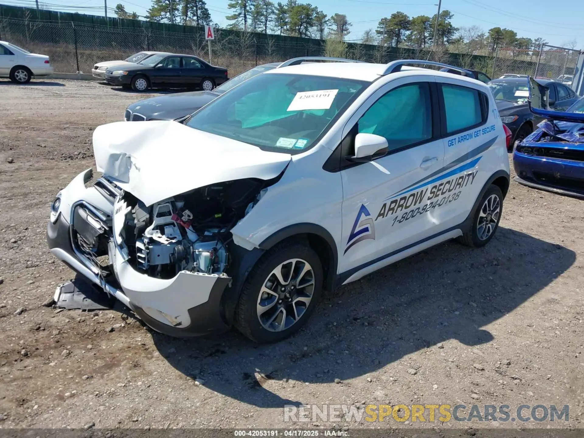 2 fotografías del automóvil dañado KL8CH6SA6NC030875 CHEVROLET SPARK 2022