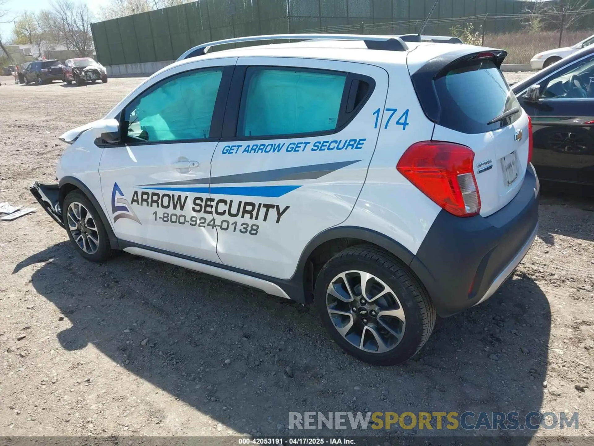 3 fotografías del automóvil dañado KL8CH6SA6NC030875 CHEVROLET SPARK 2022