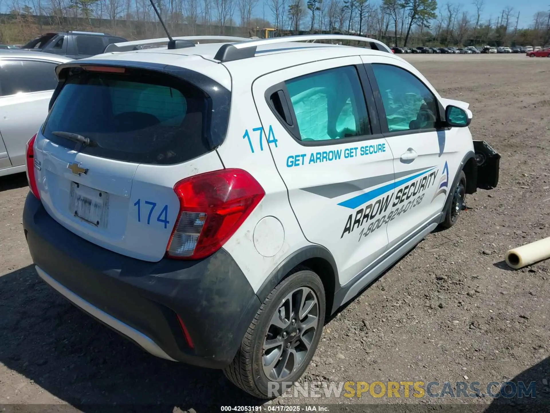 4 fotografías del automóvil dañado KL8CH6SA6NC030875 CHEVROLET SPARK 2022