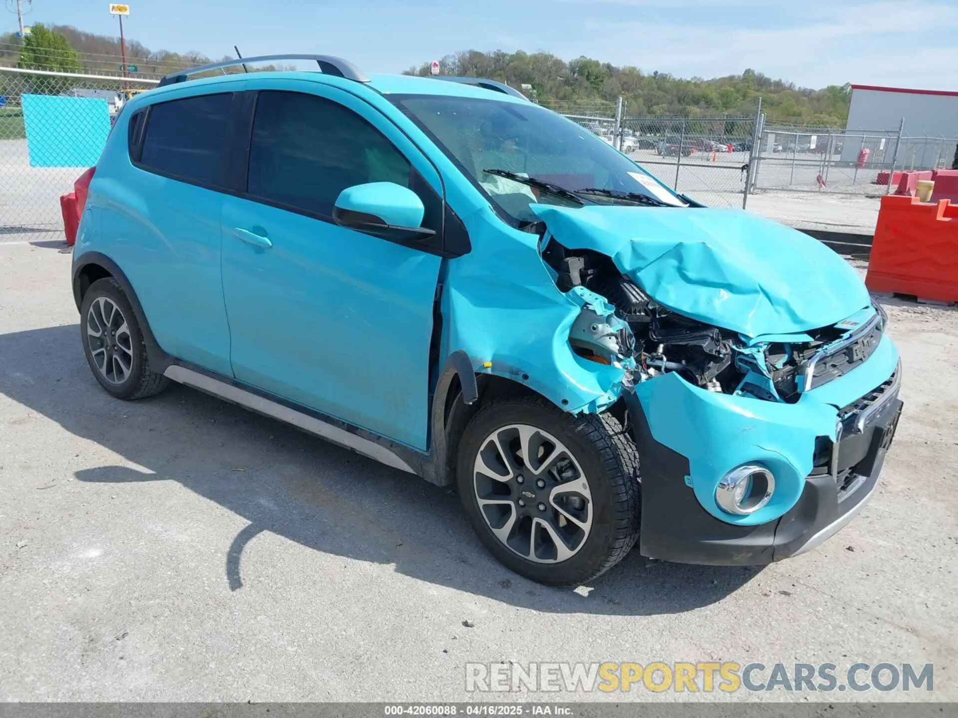 1 fotografías del automóvil dañado KL8CH6SA7NC027872 CHEVROLET SPARK 2022