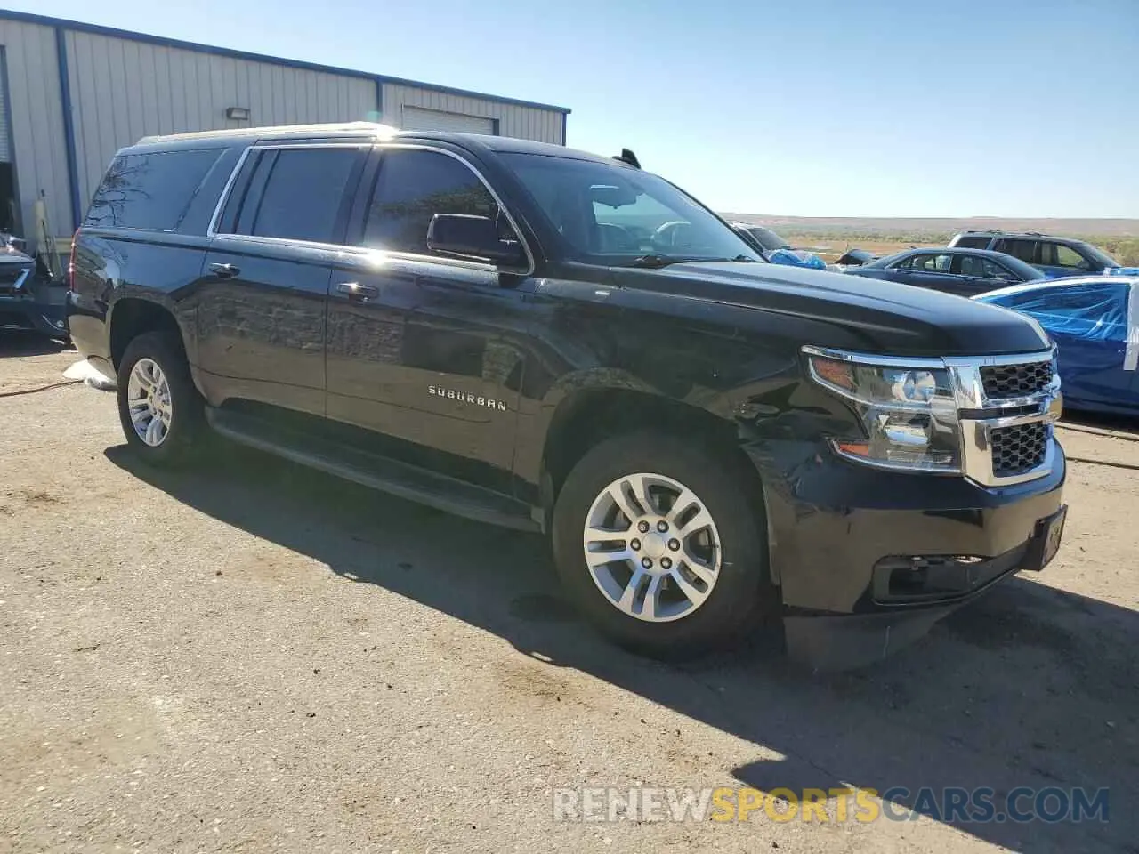 4 fotografías del automóvil dañado 1GNSCGKC6KR180042 CHEVROLET SUBURBAN 2019