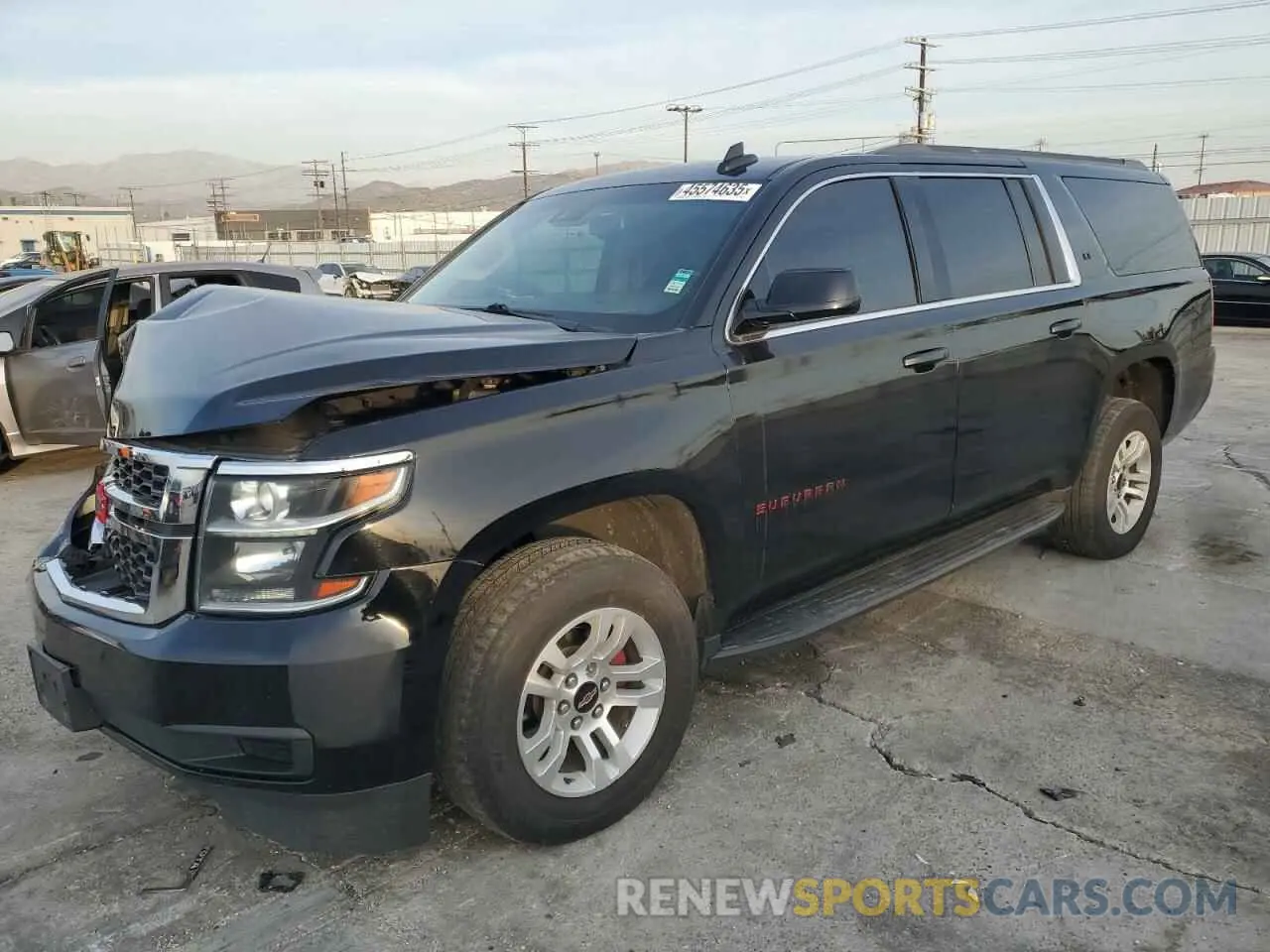 1 fotografías del automóvil dañado 1GNSCHKC3KR128244 CHEVROLET SUBURBAN 2019