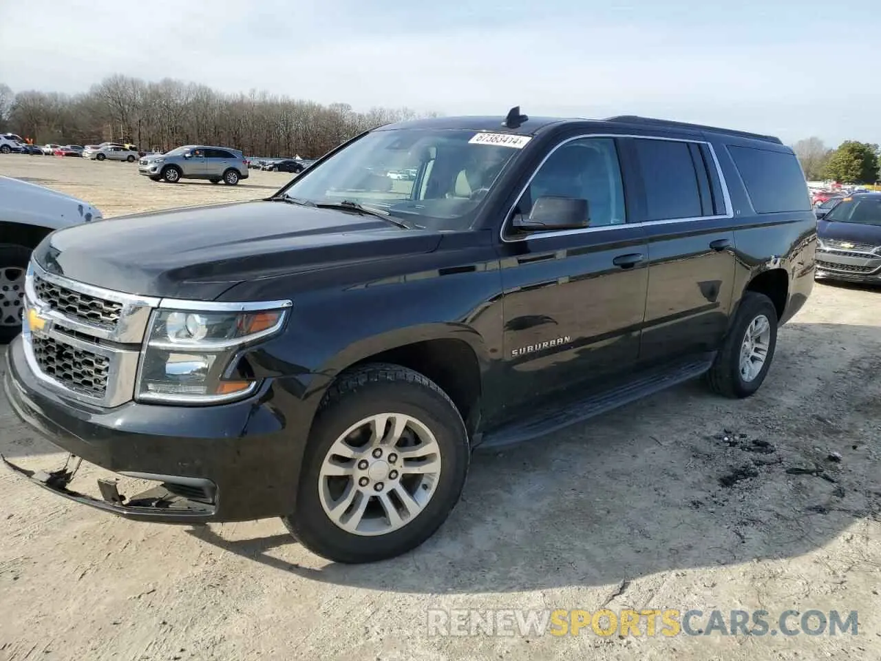 1 fotografías del automóvil dañado 1GNSKHKC1KR188011 CHEVROLET SUBURBAN 2019