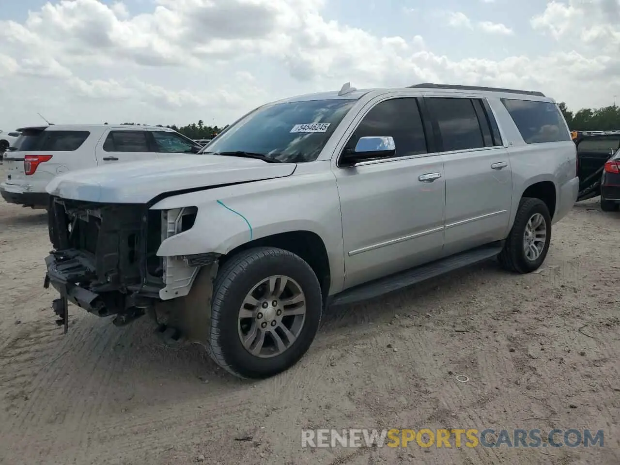 1 fotografías del automóvil dañado 1GNSKHKC6KR335214 CHEVROLET SUBURBAN 2019