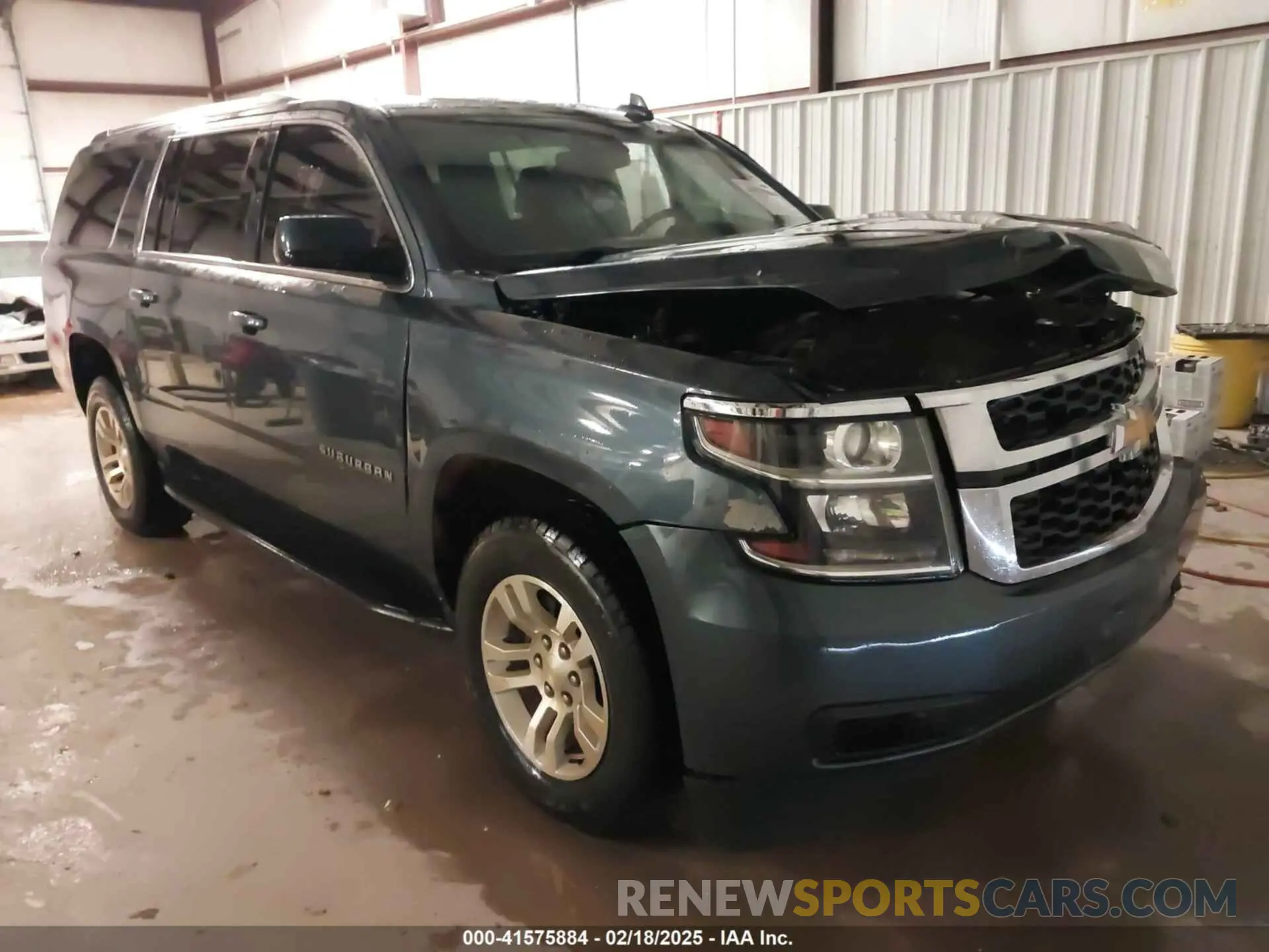 1 fotografías del automóvil dañado 1GNSKHKC7KR166918 CHEVROLET SUBURBAN 2019