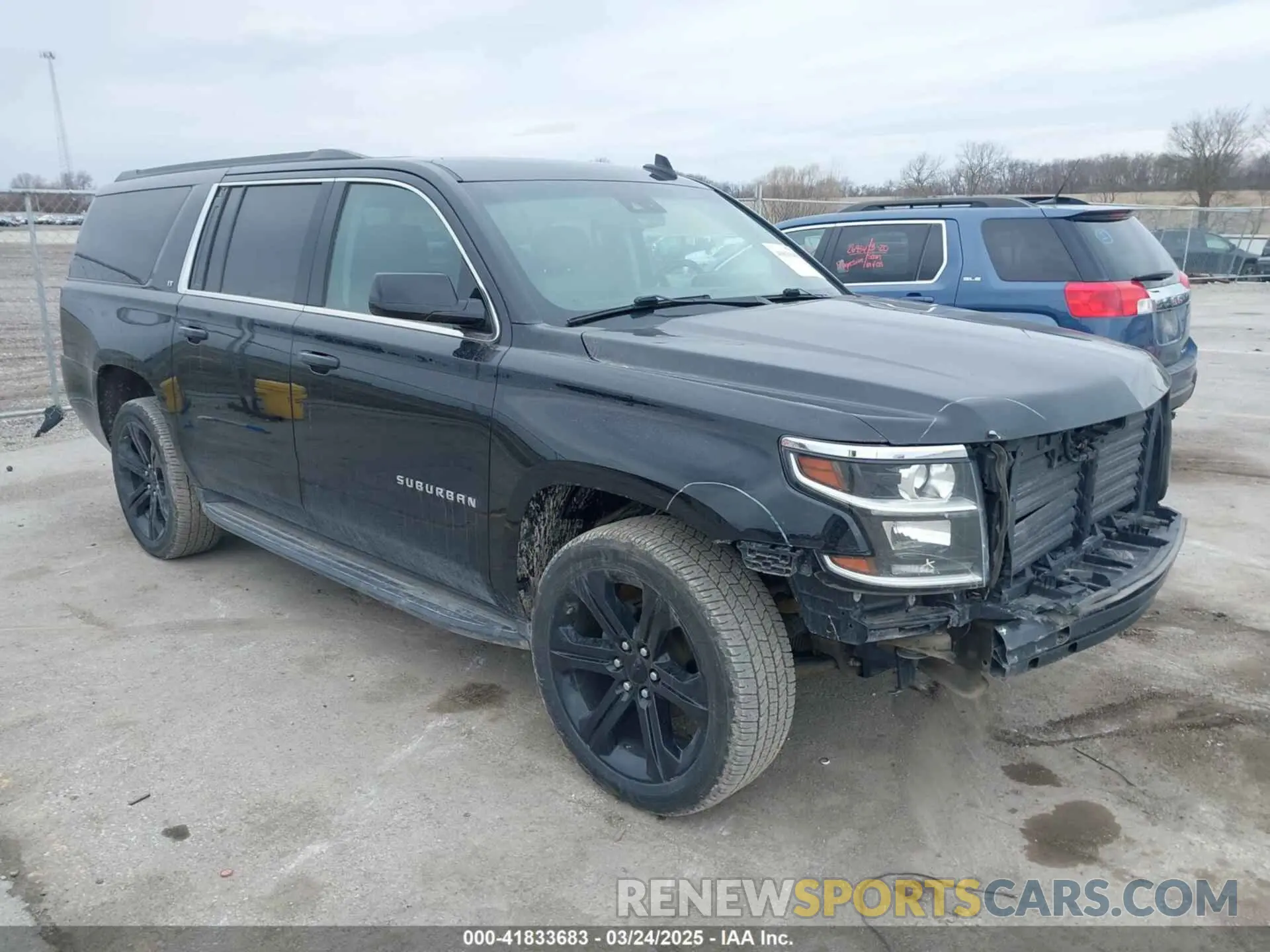 1 fotografías del automóvil dañado 1GNSKHKC7KR192984 CHEVROLET SUBURBAN 2019