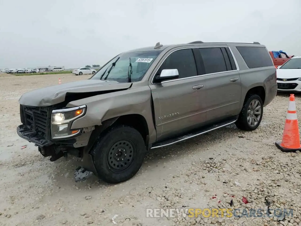 1 fotografías del automóvil dañado 1GNSKJKC7KR318154 CHEVROLET SUBURBAN 2019