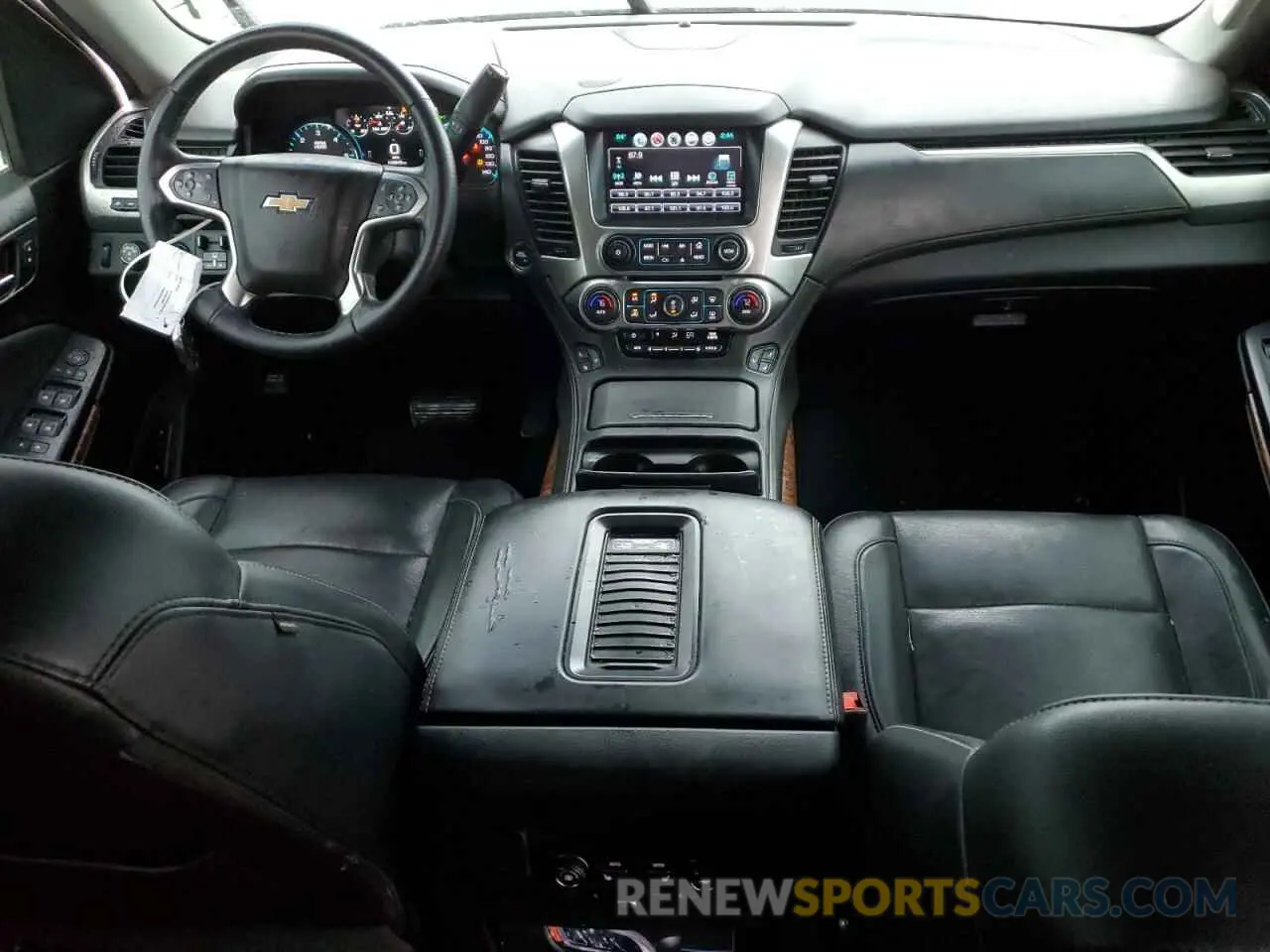 8 fotografías del automóvil dañado 1GNSKJKC7KR318154 CHEVROLET SUBURBAN 2019