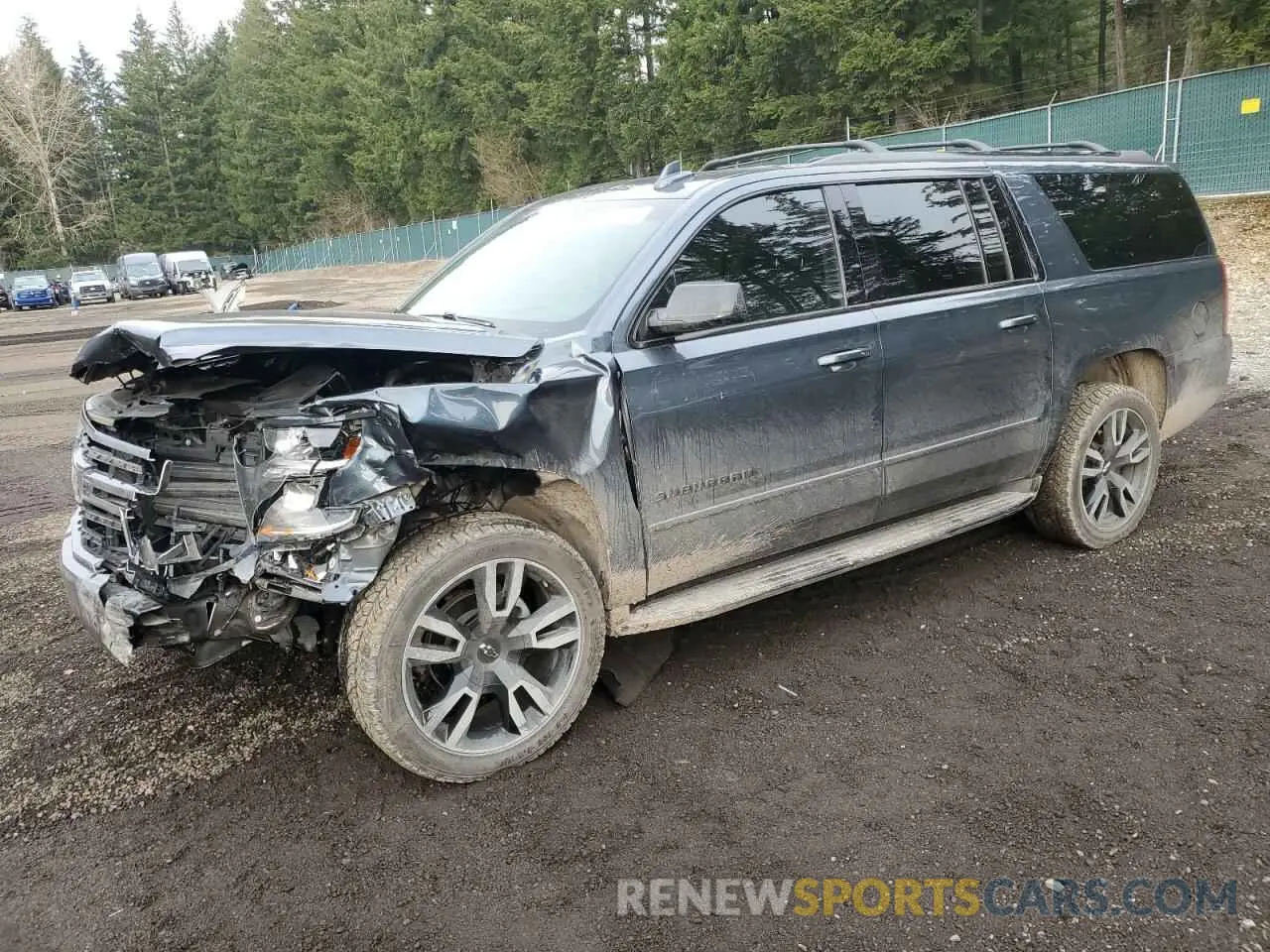 1 fotografías del automóvil dañado 1GNSKJKJ0KR215401 CHEVROLET SUBURBAN 2019