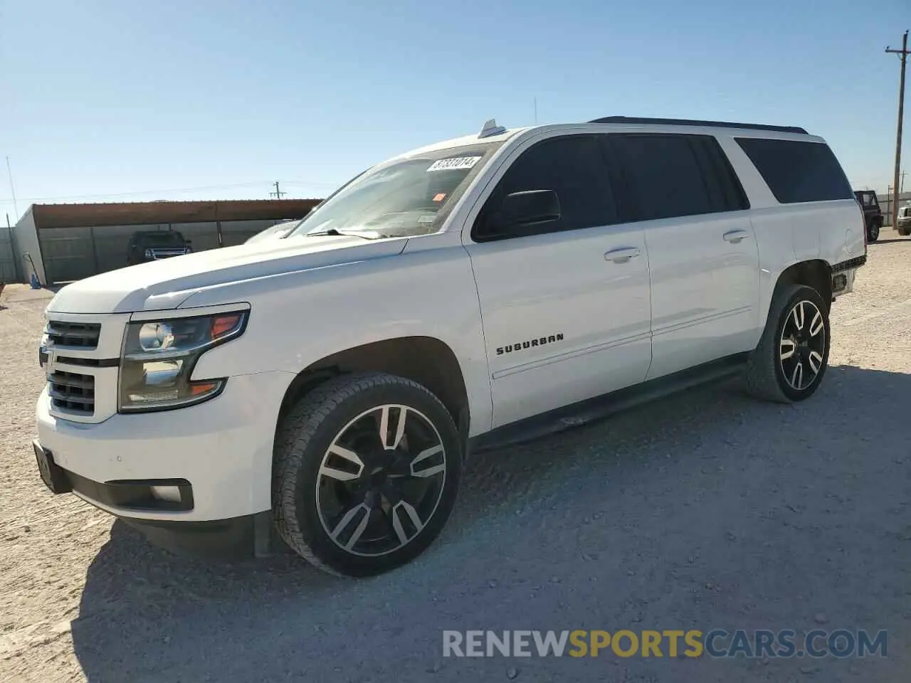 1 fotografías del automóvil dañado 1GNSKJKJ1KR166497 CHEVROLET SUBURBAN 2019