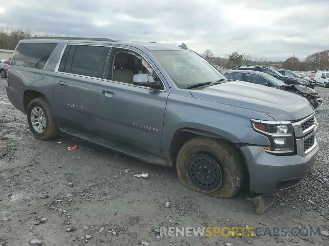 4 fotografías del automóvil dañado 1GNSCHKC3LR113910 CHEVROLET SUBURBAN 2020