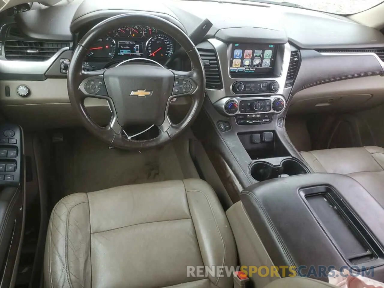 8 fotografías del automóvil dañado 1GNSCHKC3LR113910 CHEVROLET SUBURBAN 2020