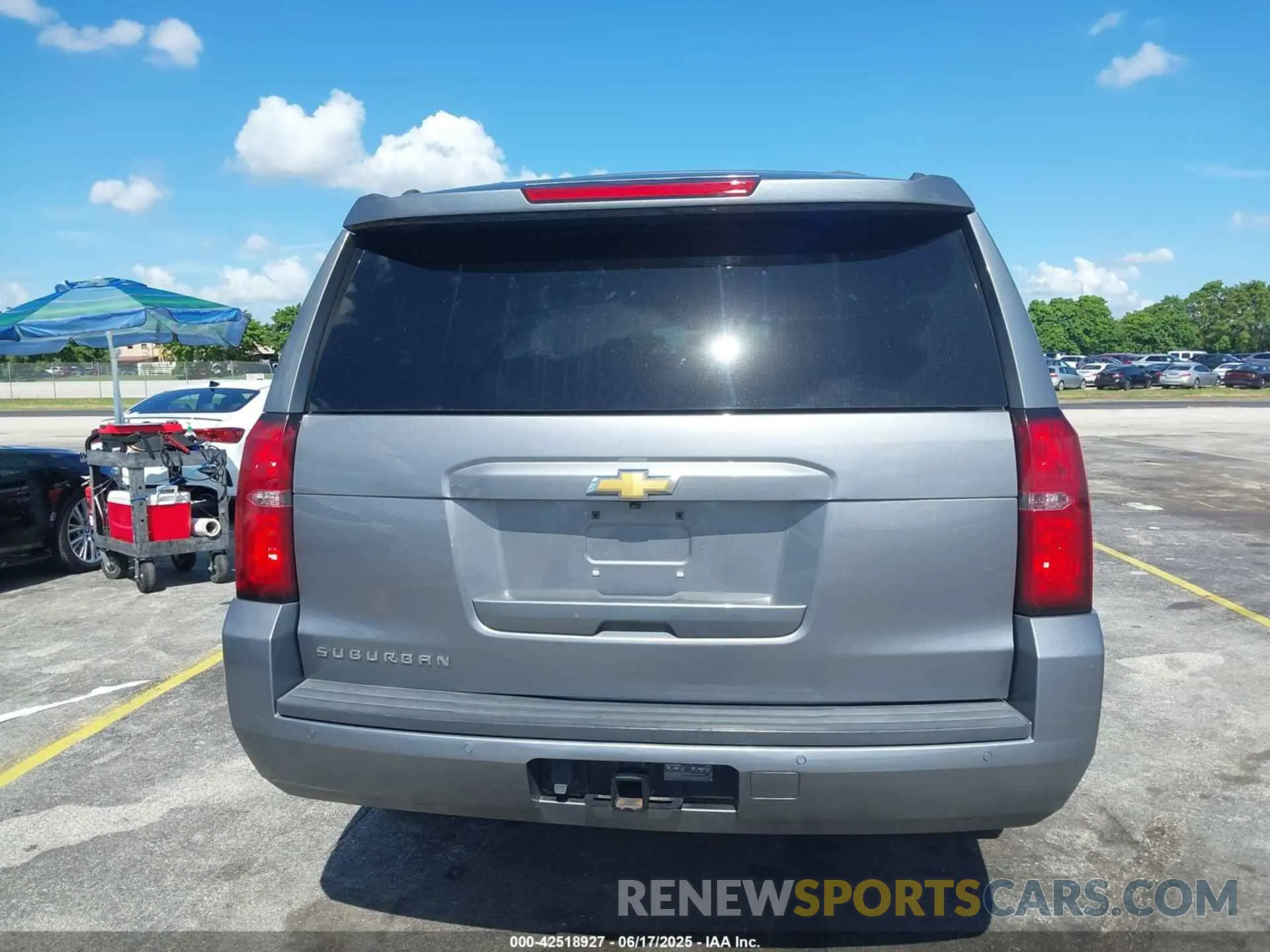 16 fotografías del automóvil dañado 1GNSCHKC4LR302047 CHEVROLET SUBURBAN 2020