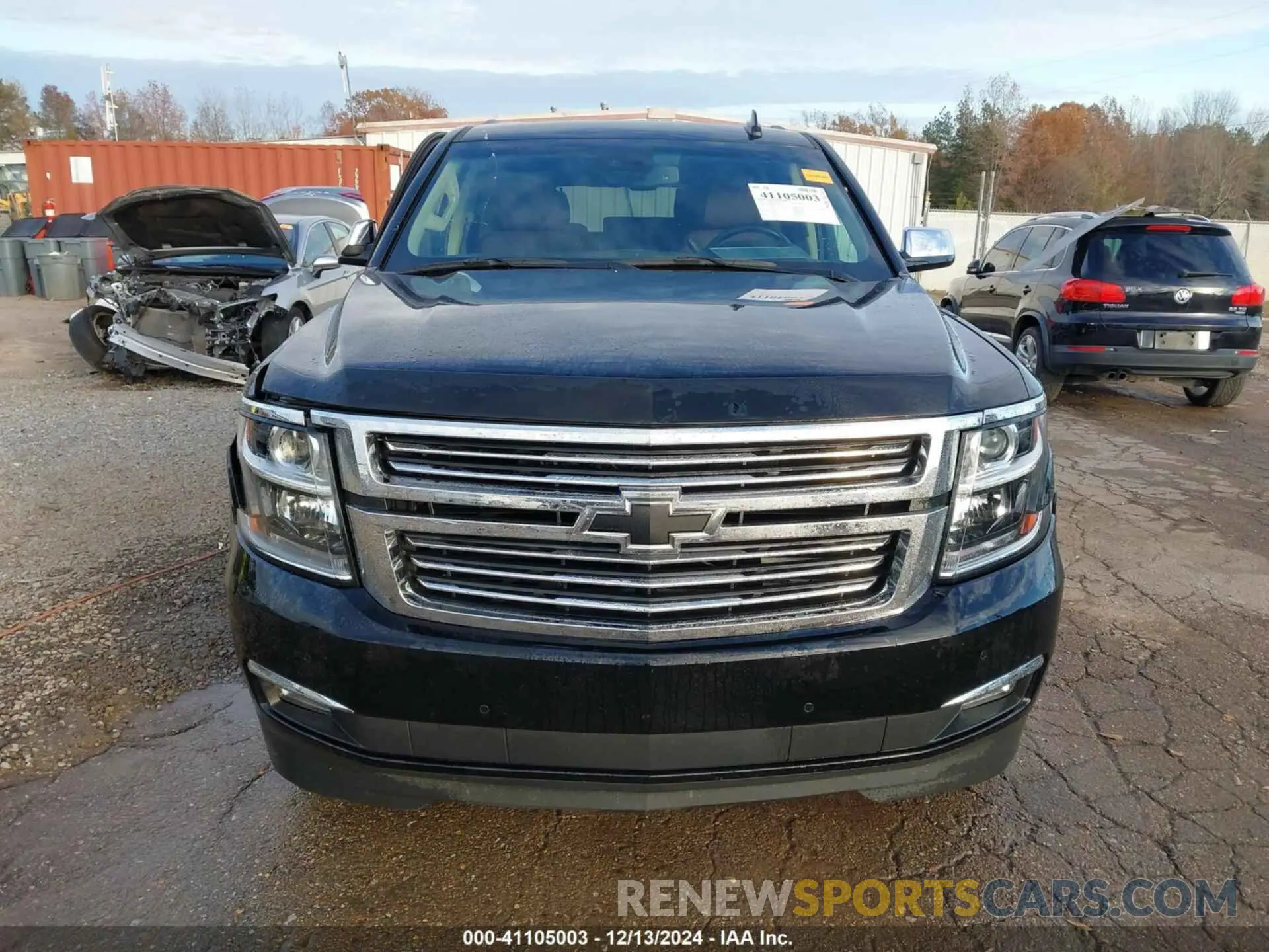 12 fotografías del automóvil dañado 1GNSCJKC0LR121728 CHEVROLET SUBURBAN 2020