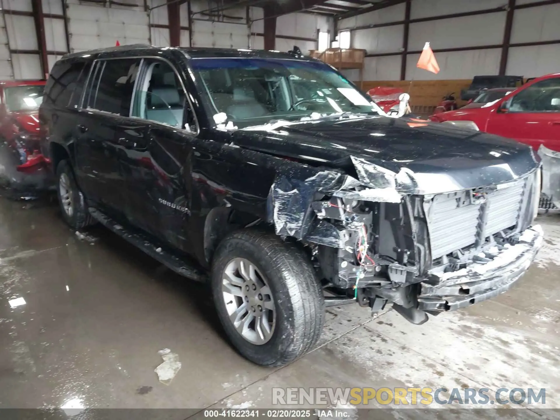 1 fotografías del automóvil dañado 1GNSKHKC2LR111388 CHEVROLET SUBURBAN 2020