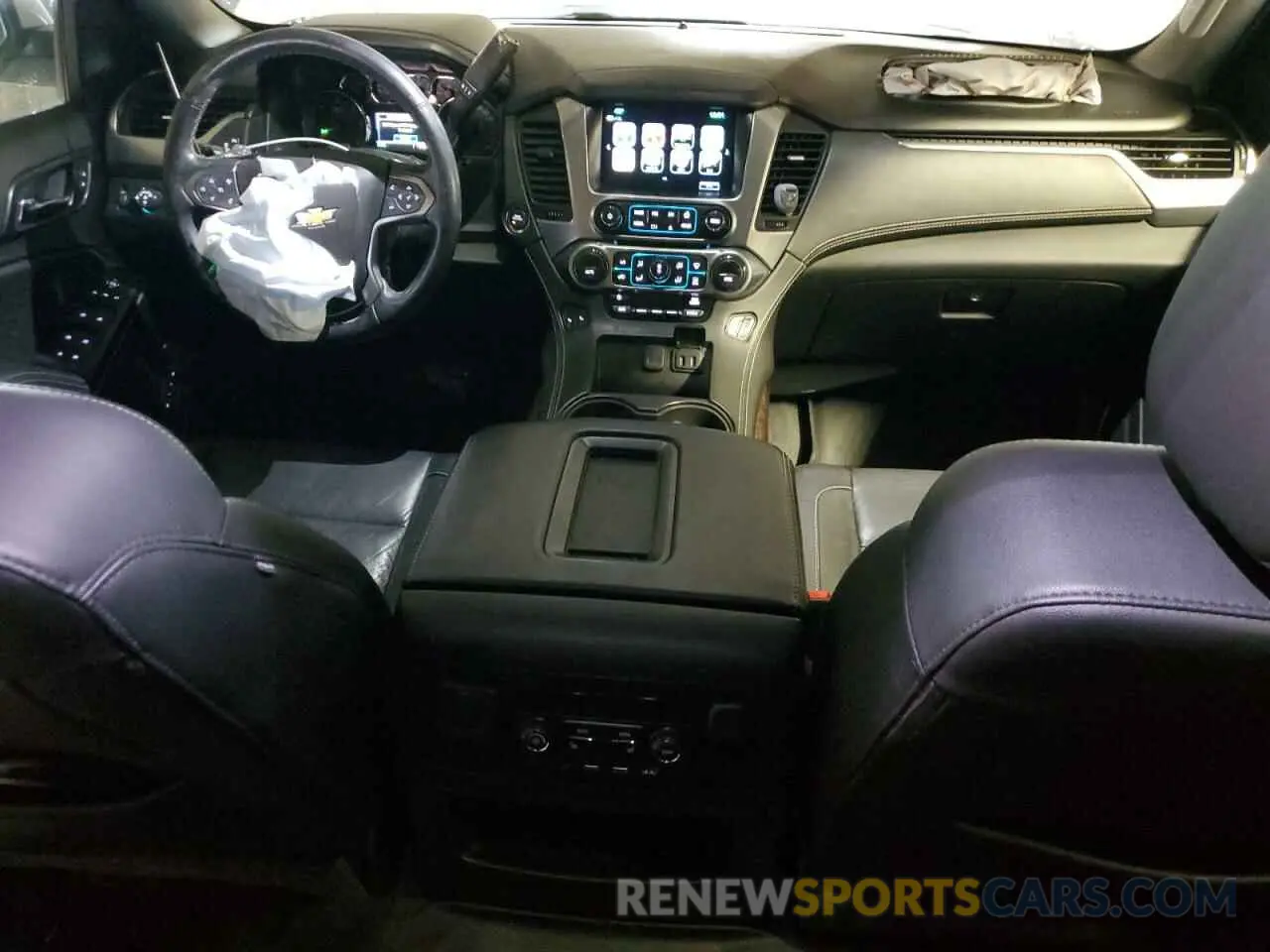 8 fotografías del automóvil dañado 1GNSKHKC2LR187449 CHEVROLET SUBURBAN 2020
