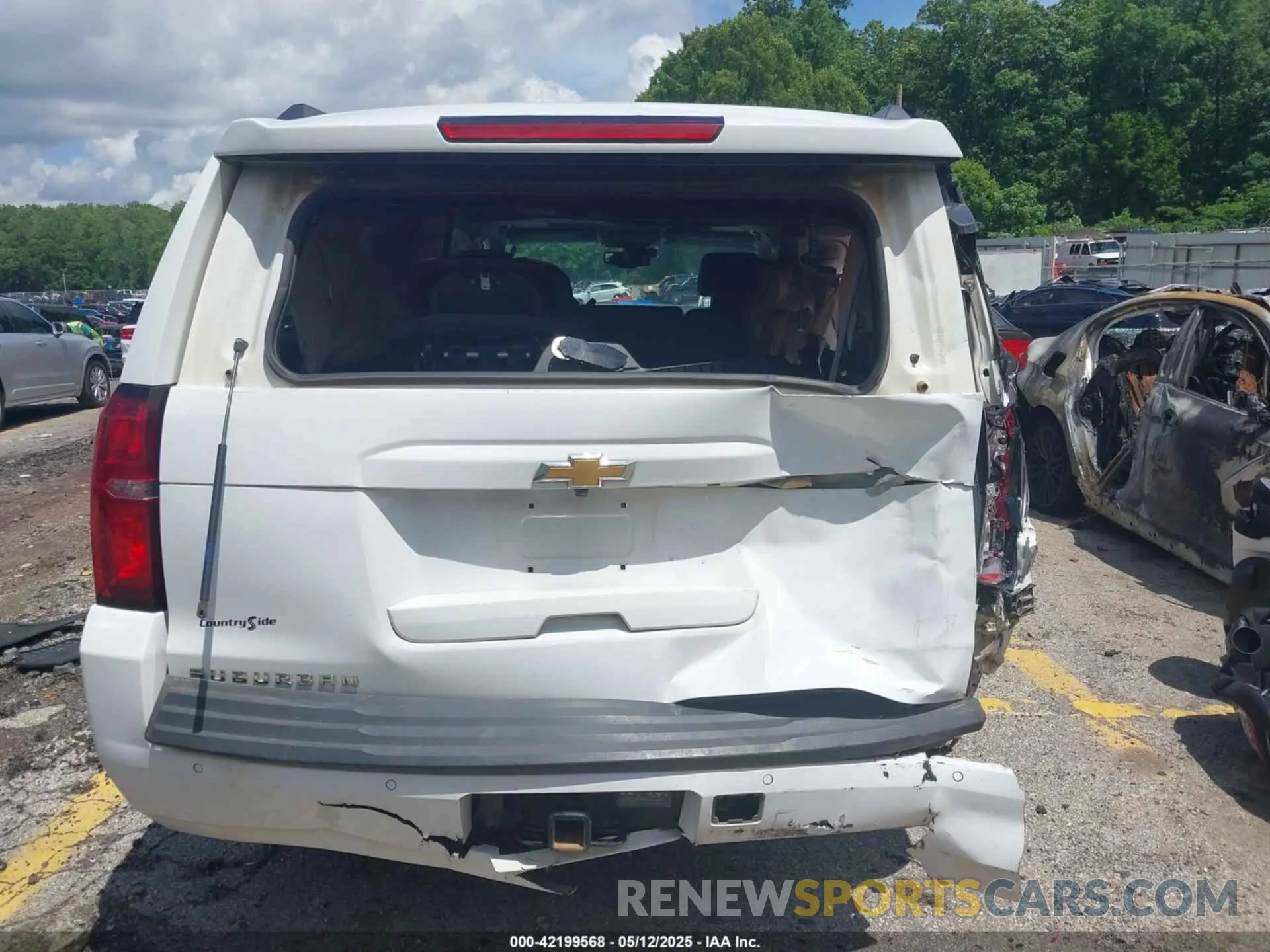 16 fotografías del automóvil dañado 1GNSKHKC5LR275783 CHEVROLET SUBURBAN 2020