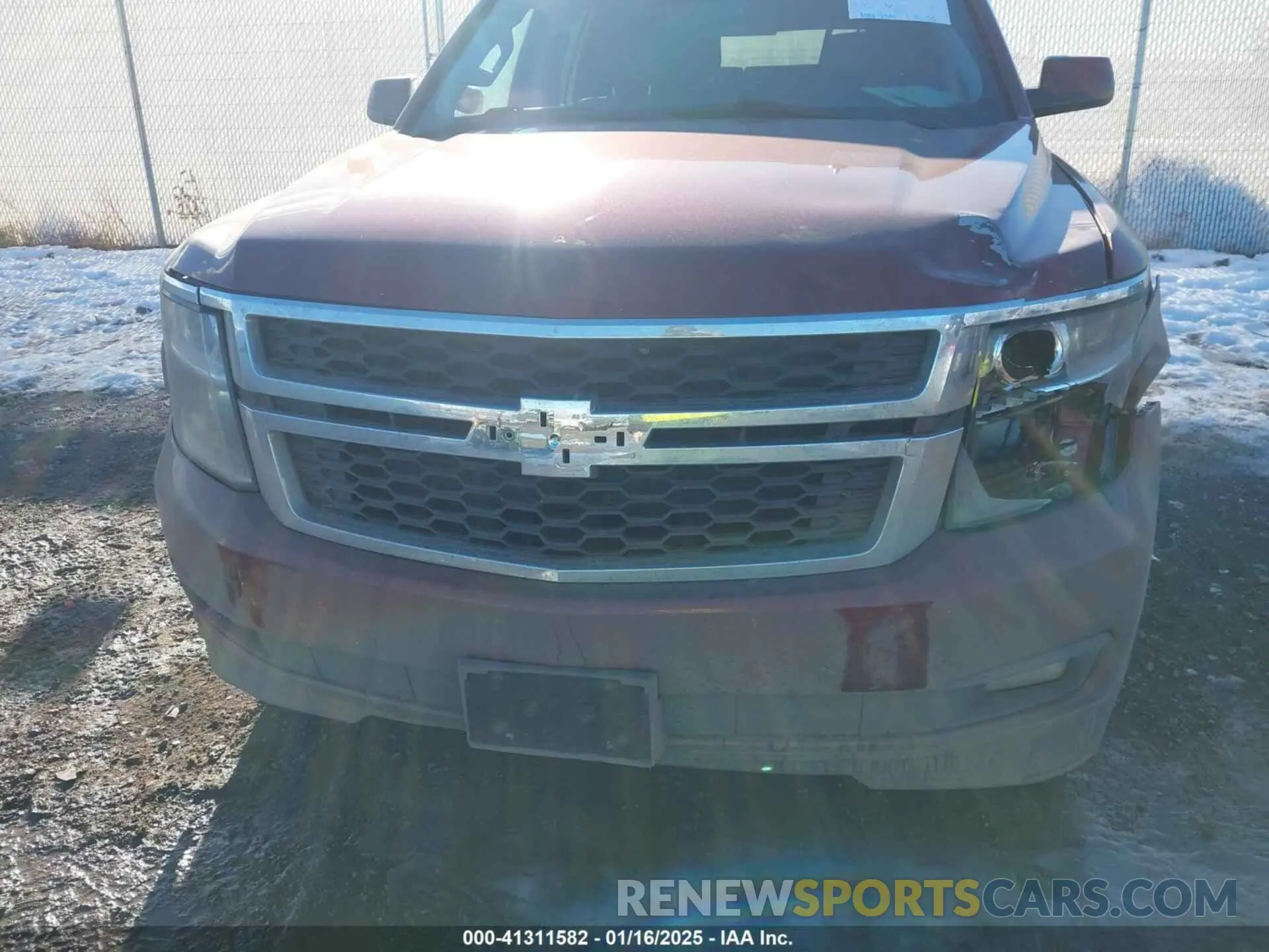 6 fotografías del automóvil dañado 1GNSKHKC9LR233603 CHEVROLET SUBURBAN 2020