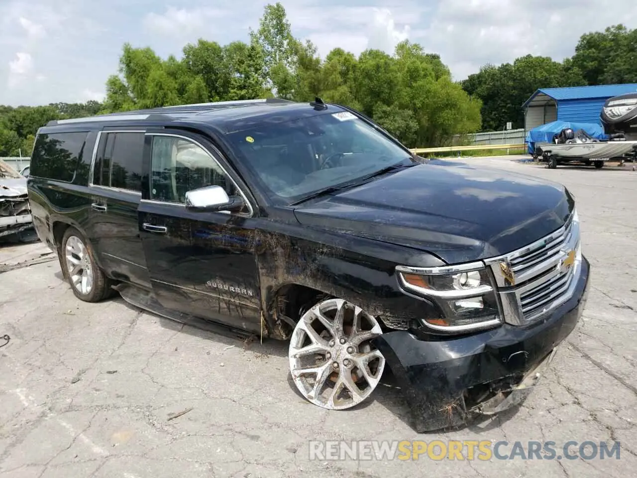 4 fotografías del automóvil dañado 1GNSKJKC6LR106993 CHEVROLET SUBURBAN 2020
