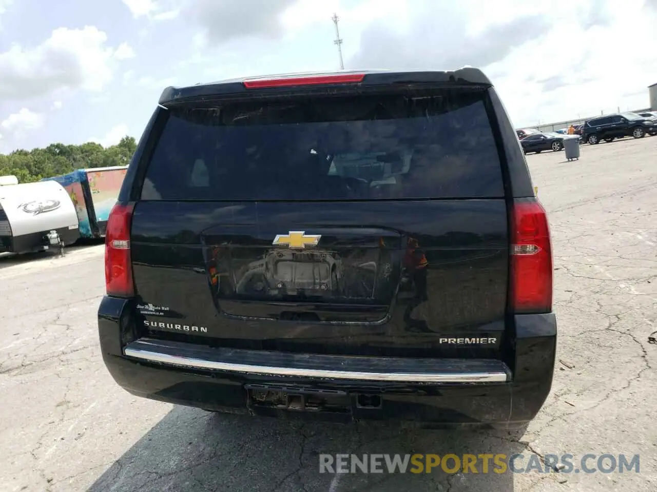 6 fotografías del automóvil dañado 1GNSKJKC6LR106993 CHEVROLET SUBURBAN 2020
