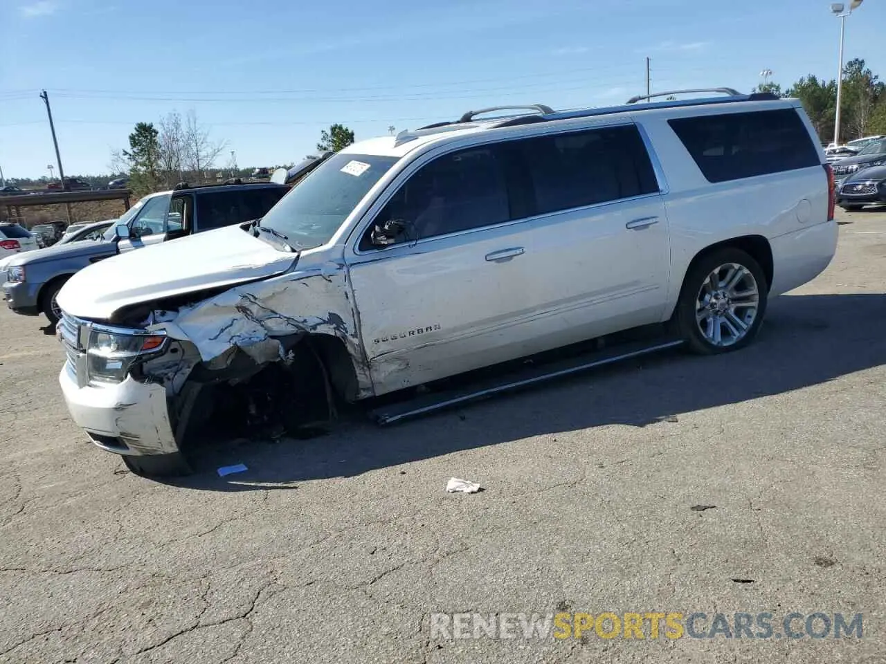 1 fotografías del automóvil dañado 1GNSKJKJ1LR131086 CHEVROLET SUBURBAN 2020