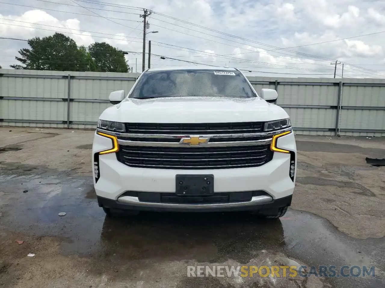5 fotografías del automóvil dañado 1GNSCCKD2MR201909 CHEVROLET SUBURBAN 2021